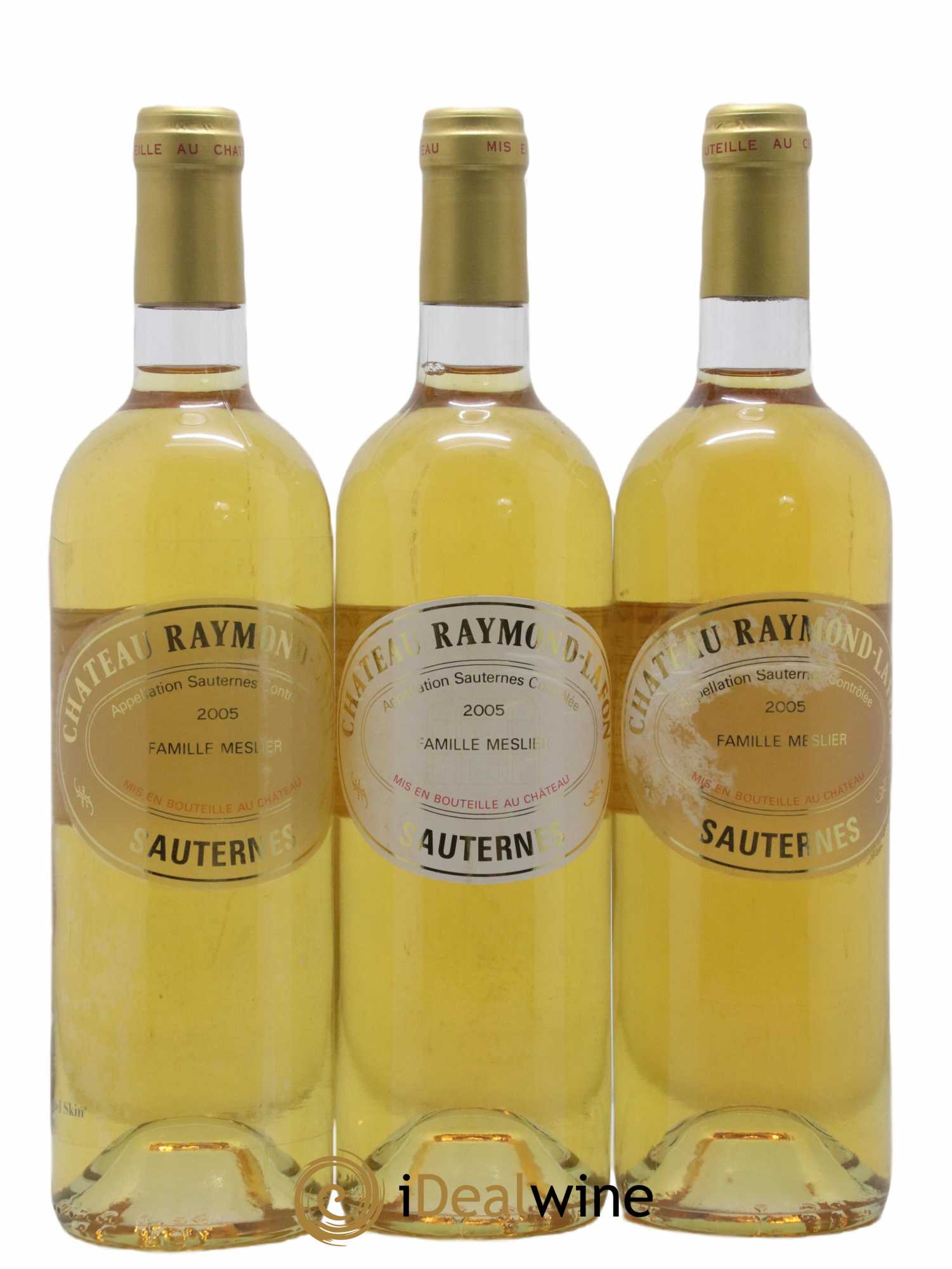 Château Raymond Lafon 2005 - Lotto di 3 bottiglie - 0