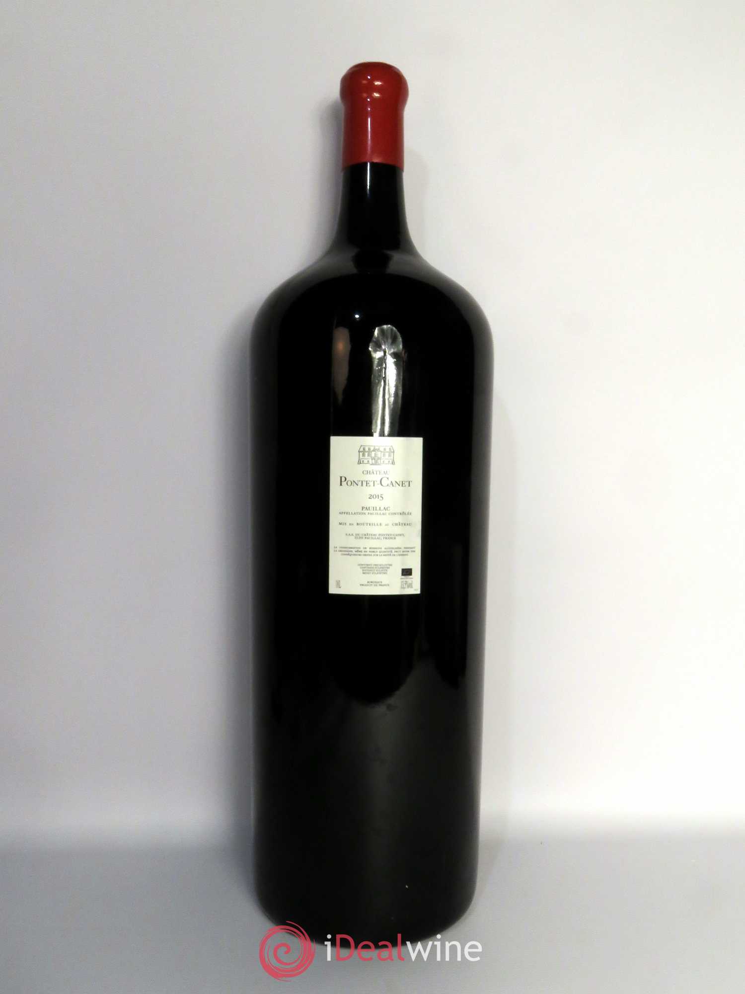 Château Pontet Canet 5ème Grand Cru Classé 2015 - Lot de 1 nabuchodonosor - 1