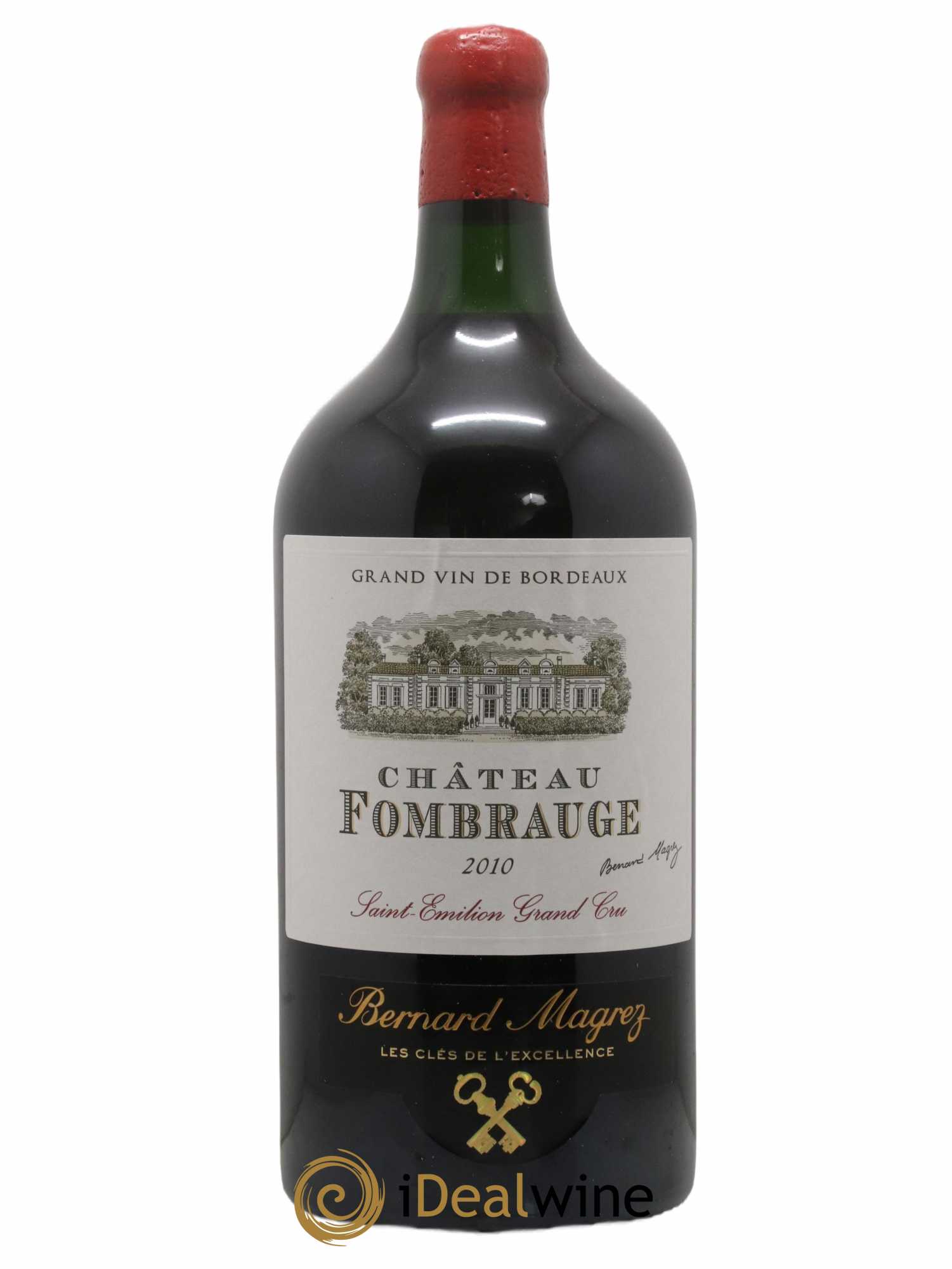 Château Fombrauge Grand Cru Classé 2010 - Lot de 1 double magnum - 0