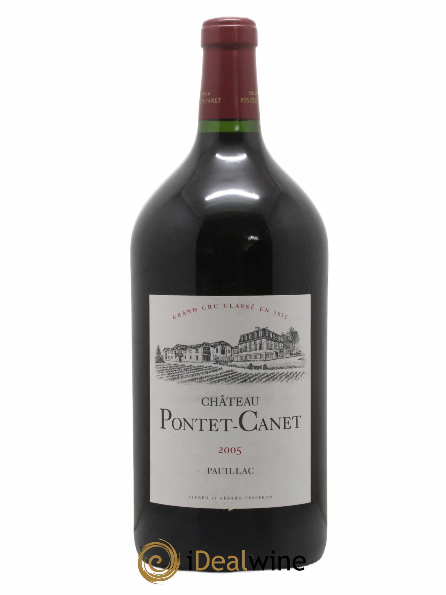 Château Pontet Canet 5ème Grand Cru Classé 2005 - Lot de 1 double magnum - 0