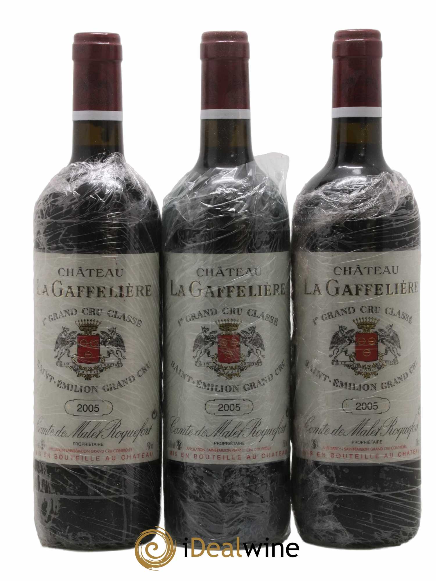 Château la Gaffelière 1er Grand Cru Classé B 2005 - Lot de 3 bouteilles - 0