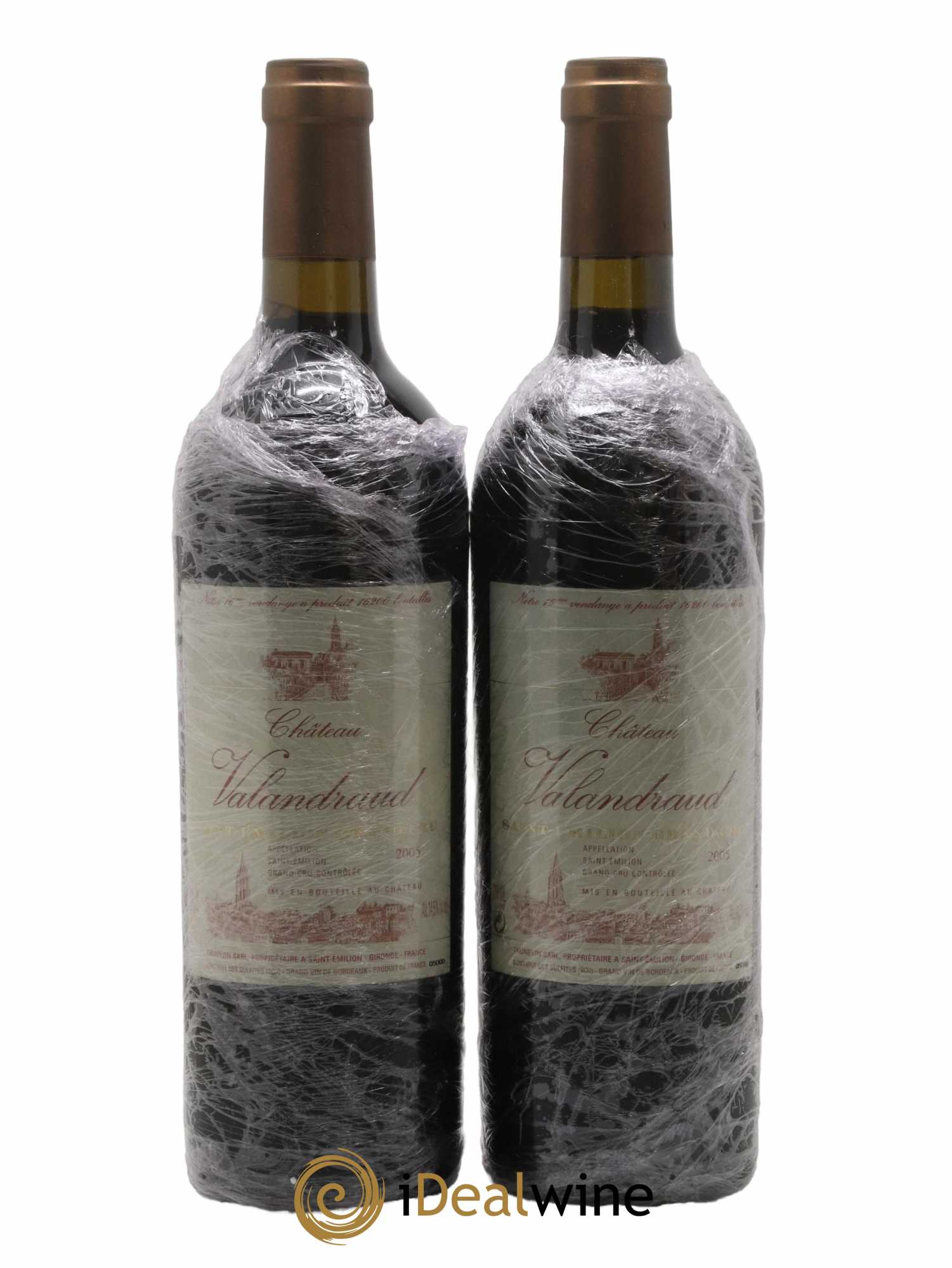 Château de Valandraud 2005 - Lot de 2 bouteilles - 0