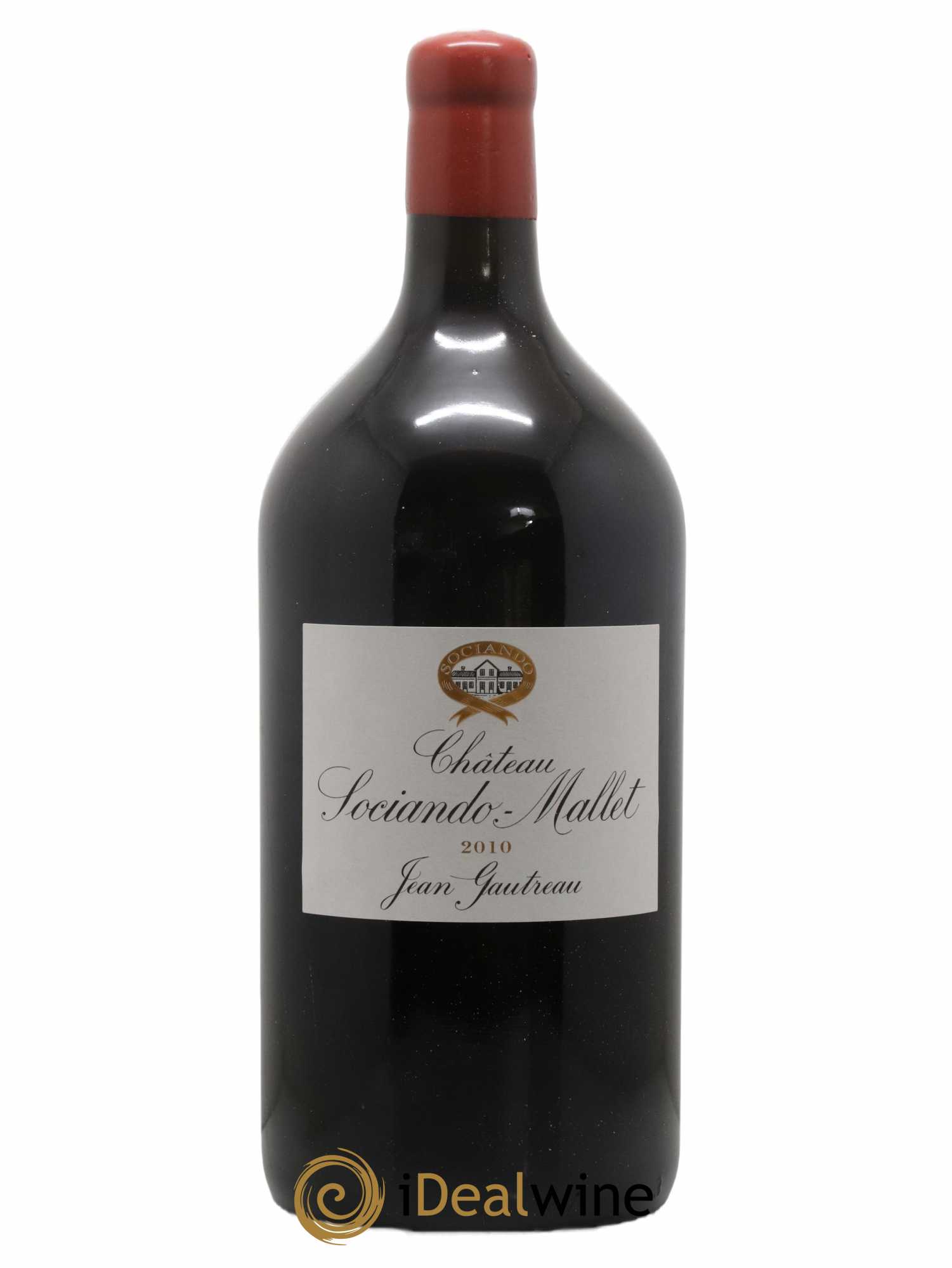 Château Sociando Mallet 2010 - Lot de 1 double magnum - 0
