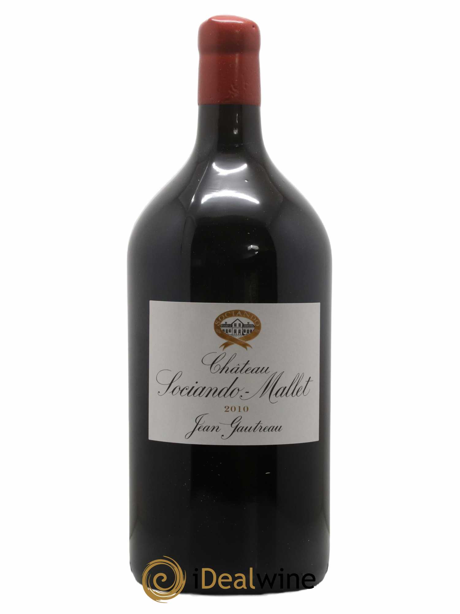 Château Sociando Mallet 2010 - Lot de 1 double magnum - 0