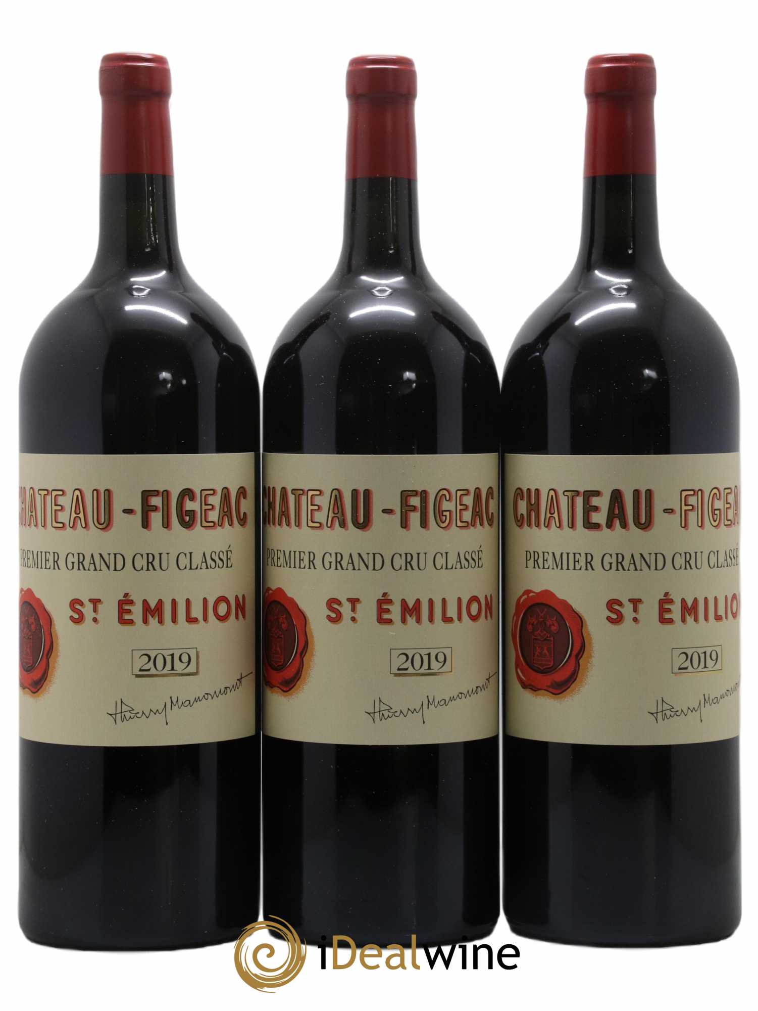 Château Figeac 1er Grand Cru Classé A 2019 - Lot de 3 magnums - 0