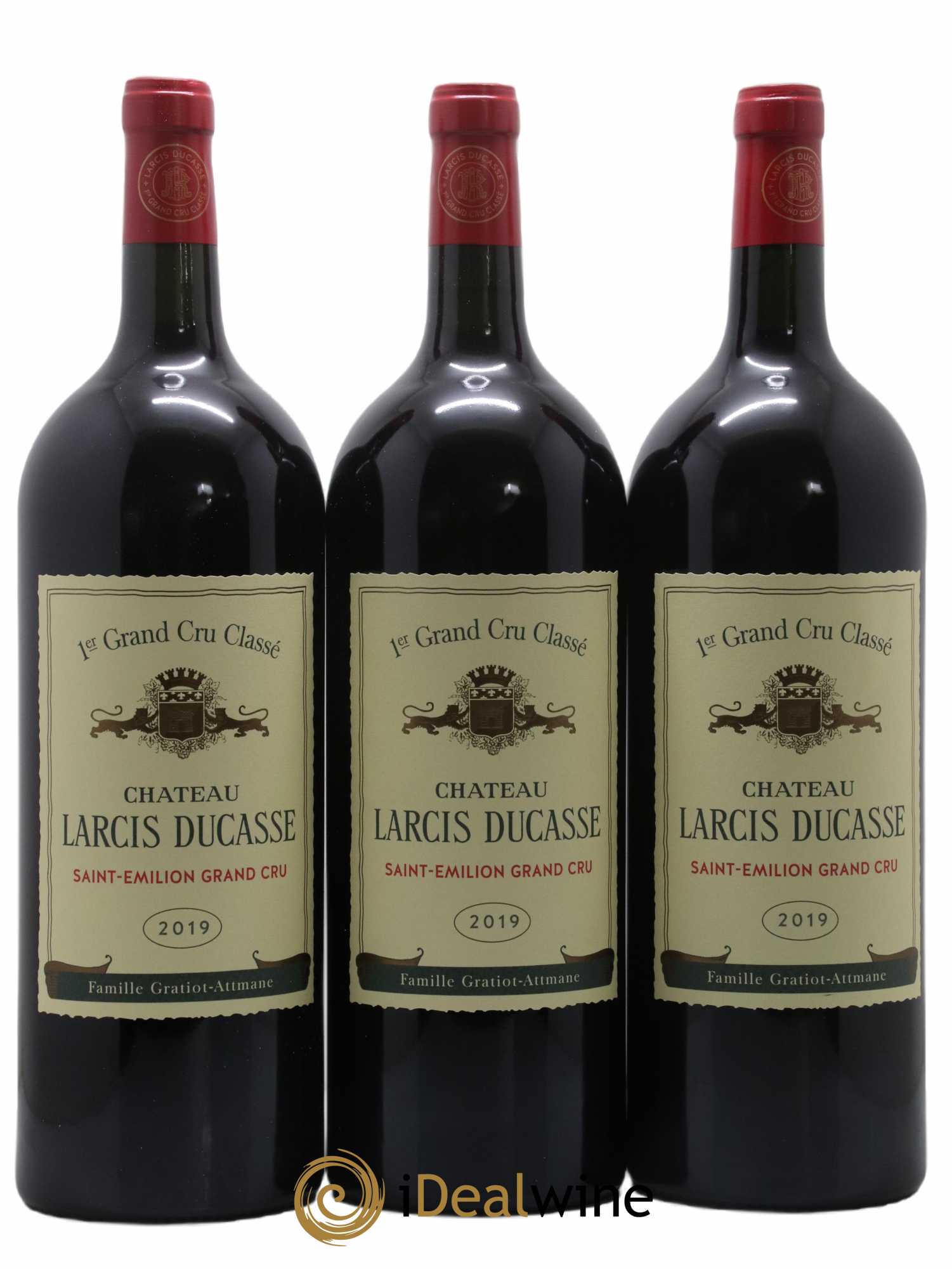 Château Larcis Ducasse 1er Grand Cru Classé B 2019 - Lot de 3 magnums - 0