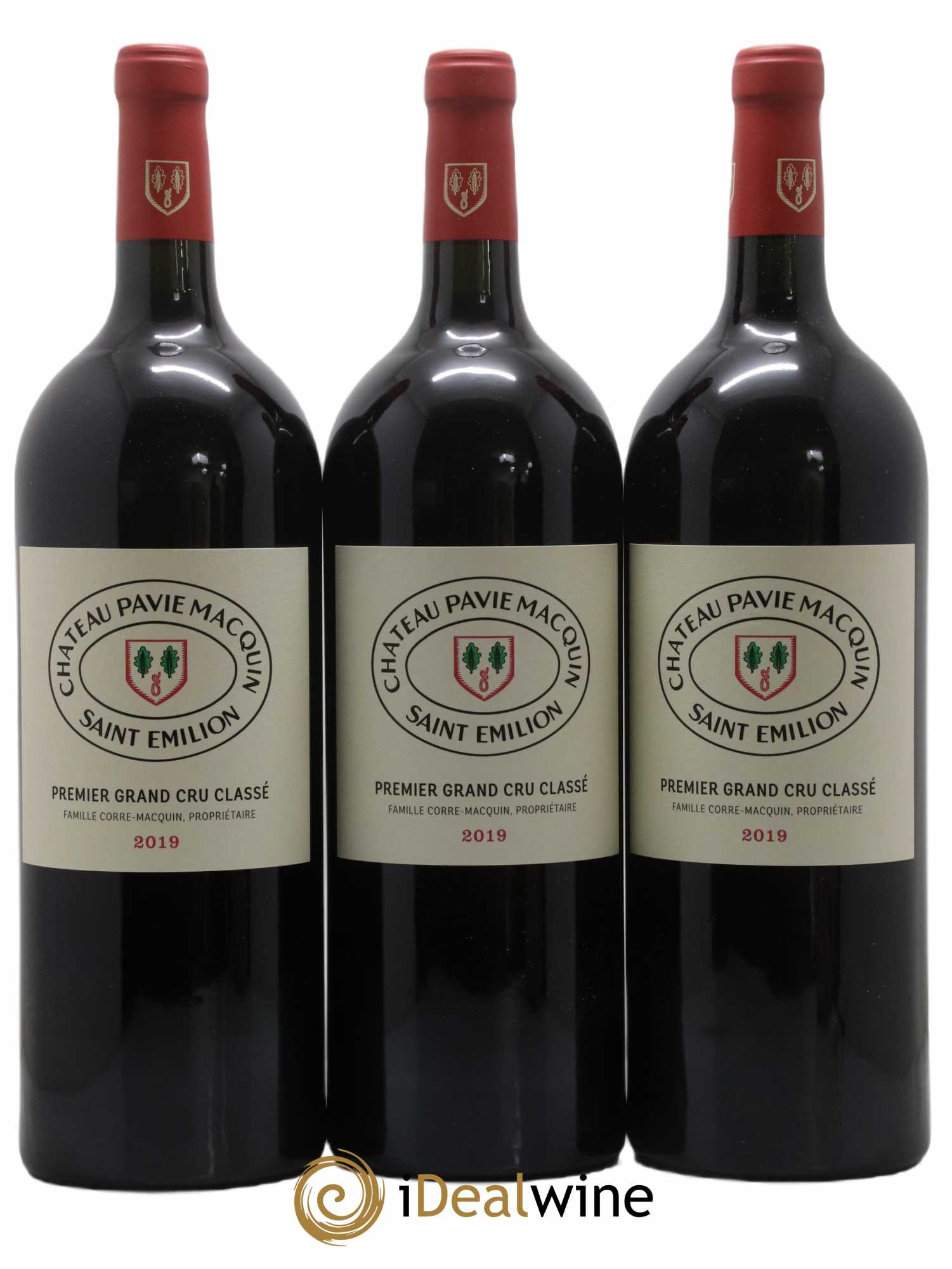 Château Pavie Macquin 1er Grand Cru Classé B 2019 - Lot de 3 magnums - 0