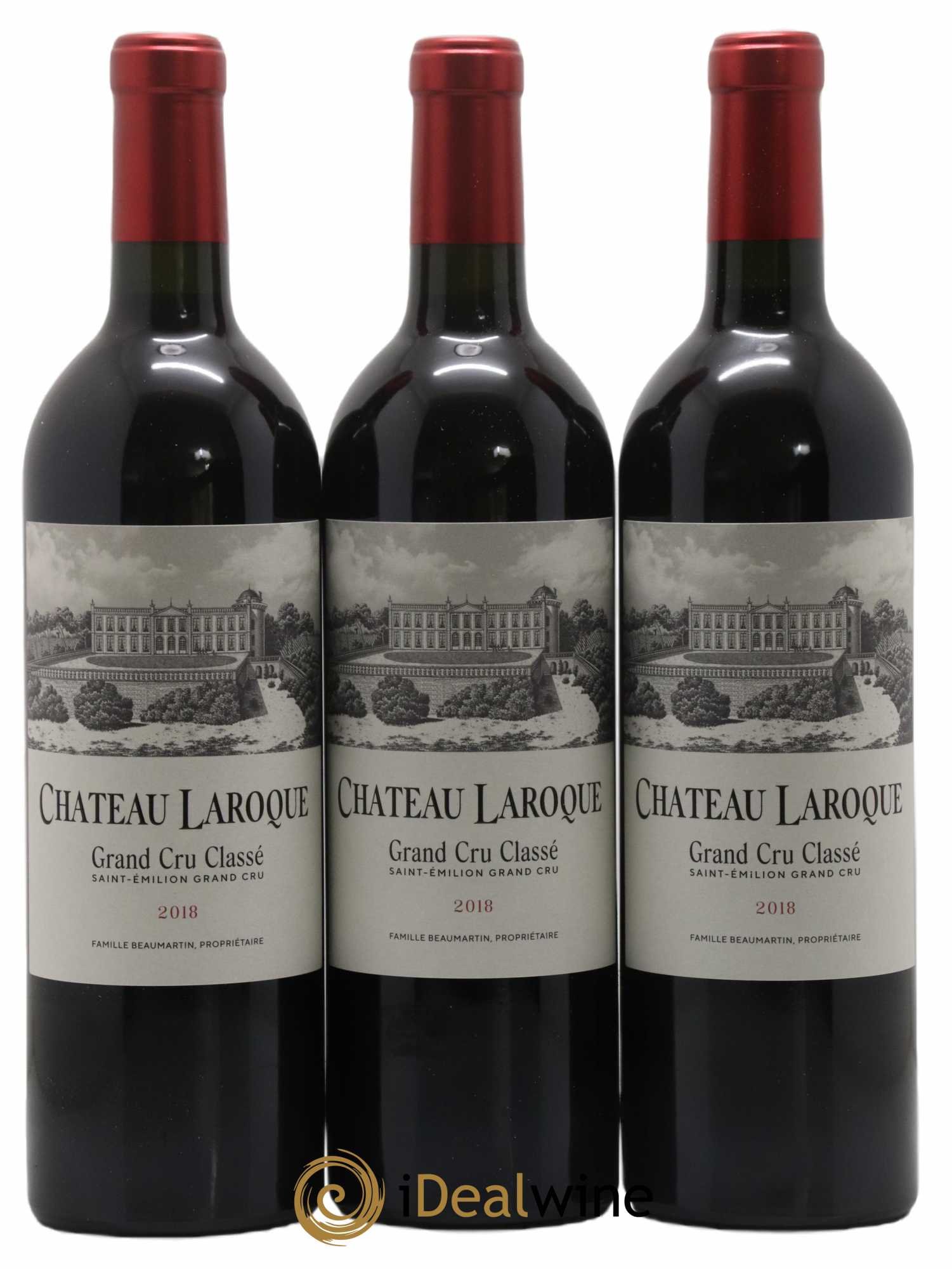 Château Laroque Grand Cru Classé 2018 - Lot de 6 bouteilles - 1