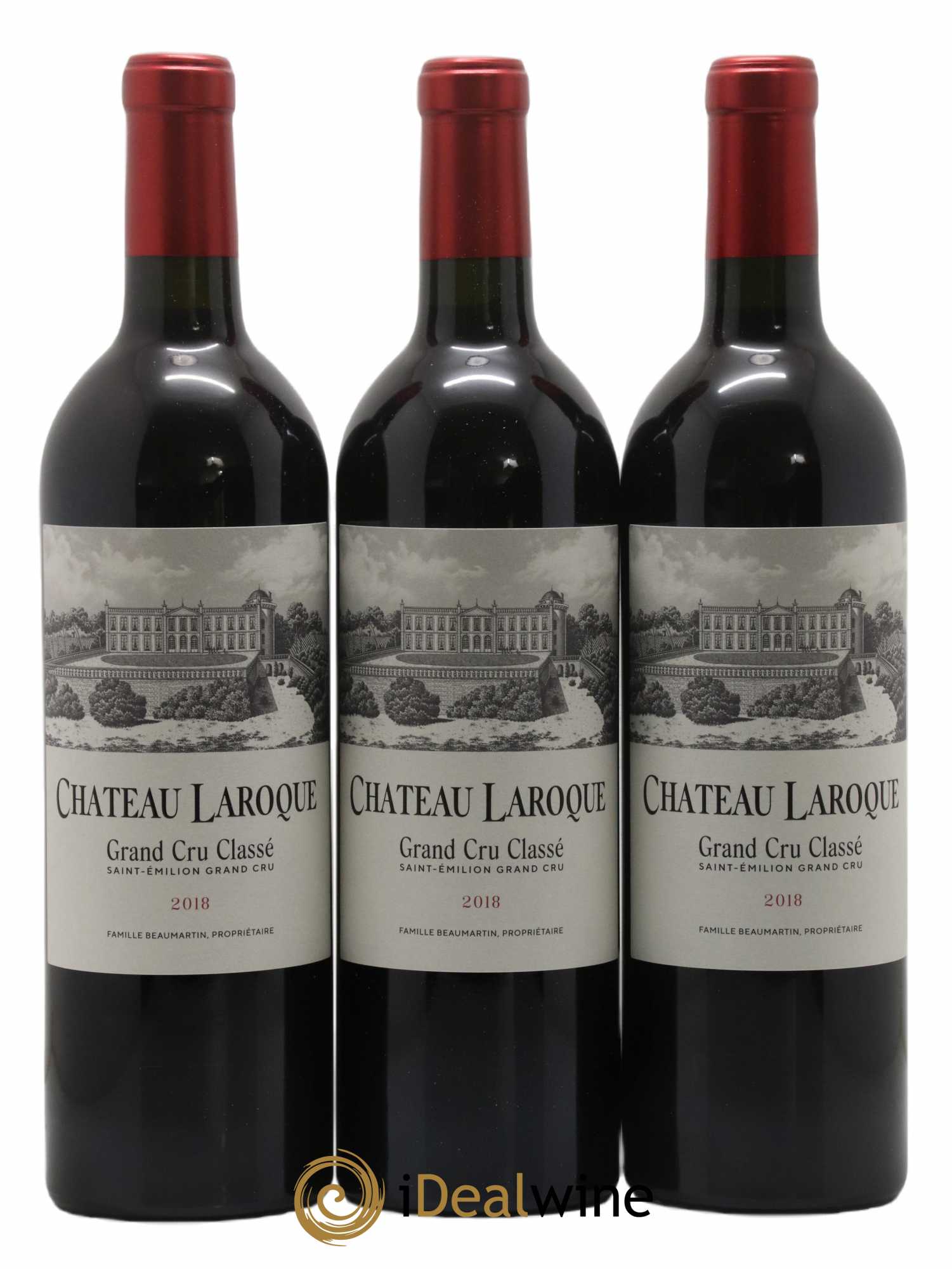 Château Laroque Grand Cru Classé 2018 - Lot de 6 bouteilles - 1