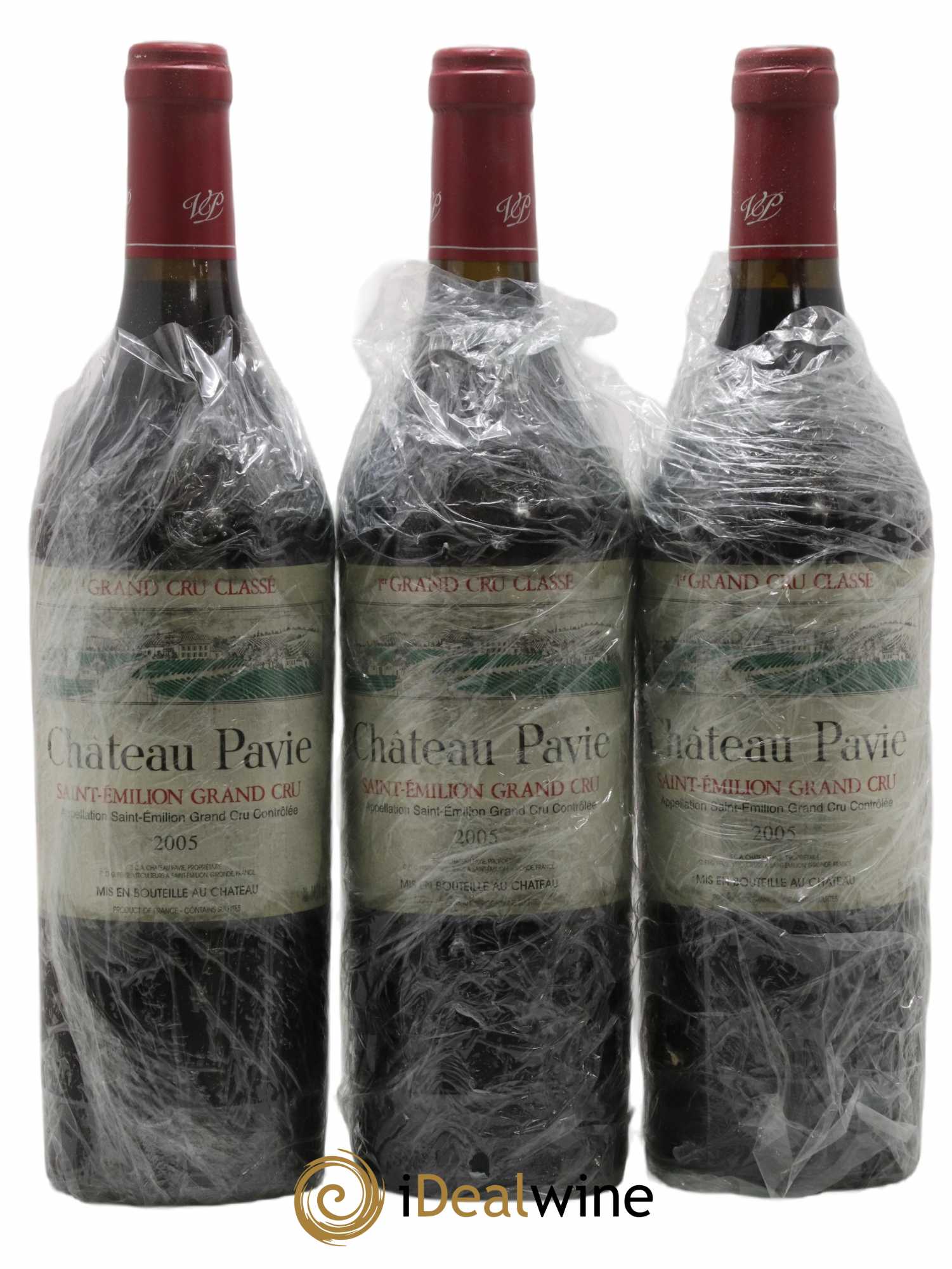 Château Pavie 1er Grand Cru Classé A 2005 - Lot de 6 bouteilles - 2
