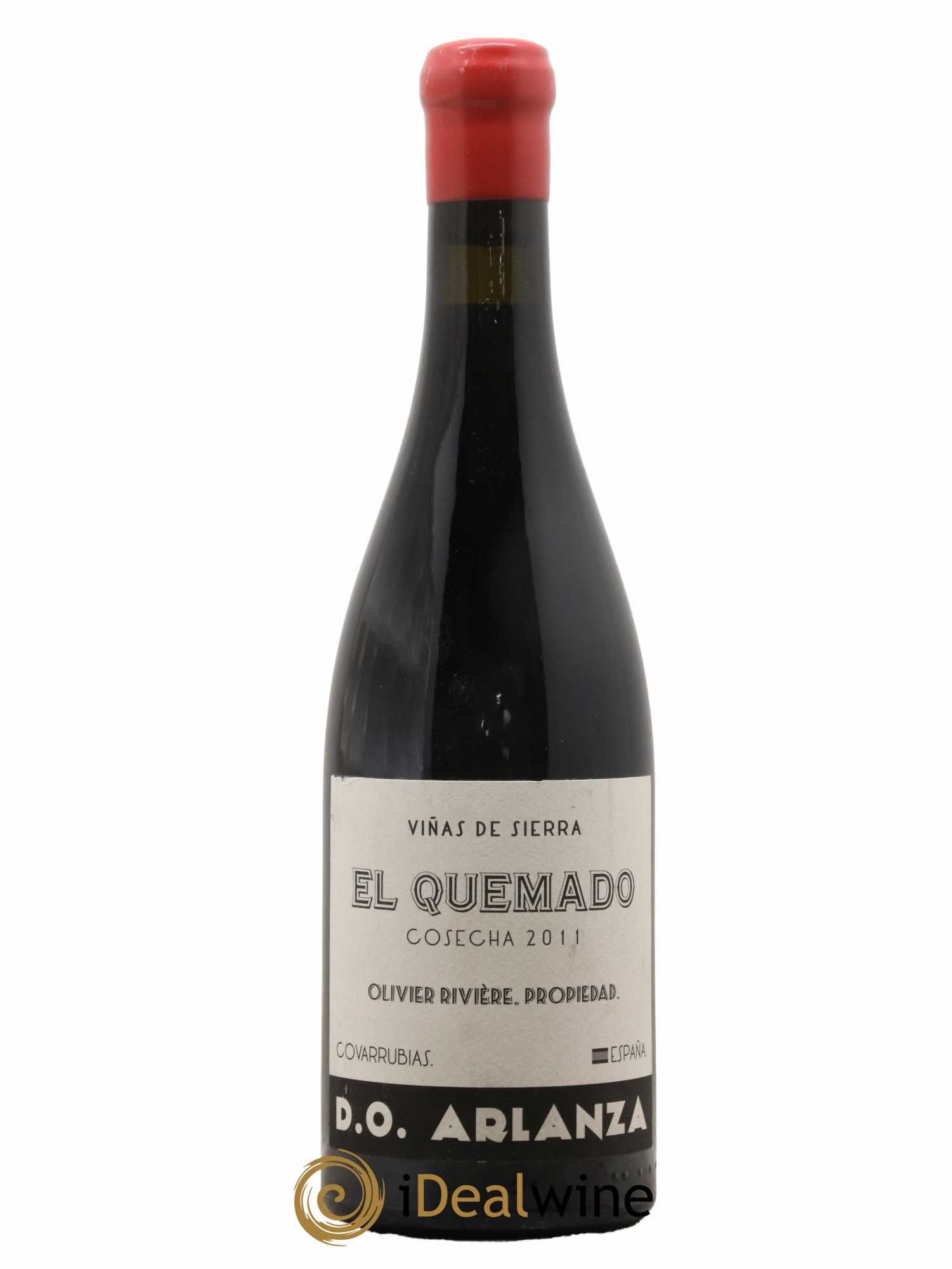 Espagne Arlanza El Quemado Domaine Olivier Rivière 2011 - Lot de 1 bouteille - 0