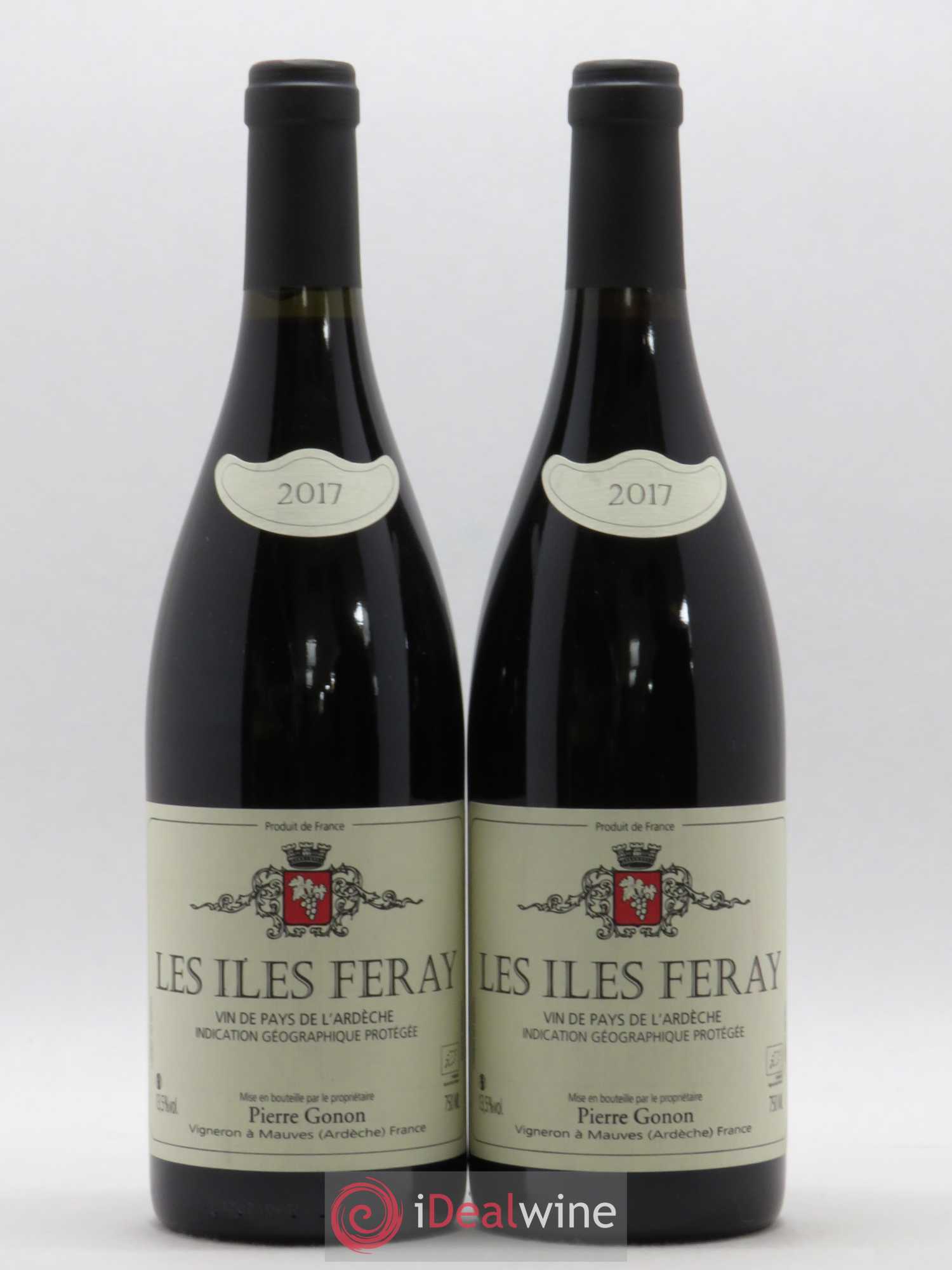 Ardèche Les Iles Feray Gonon (Domaine) 2017 - Lot de 2 bouteilles - 0