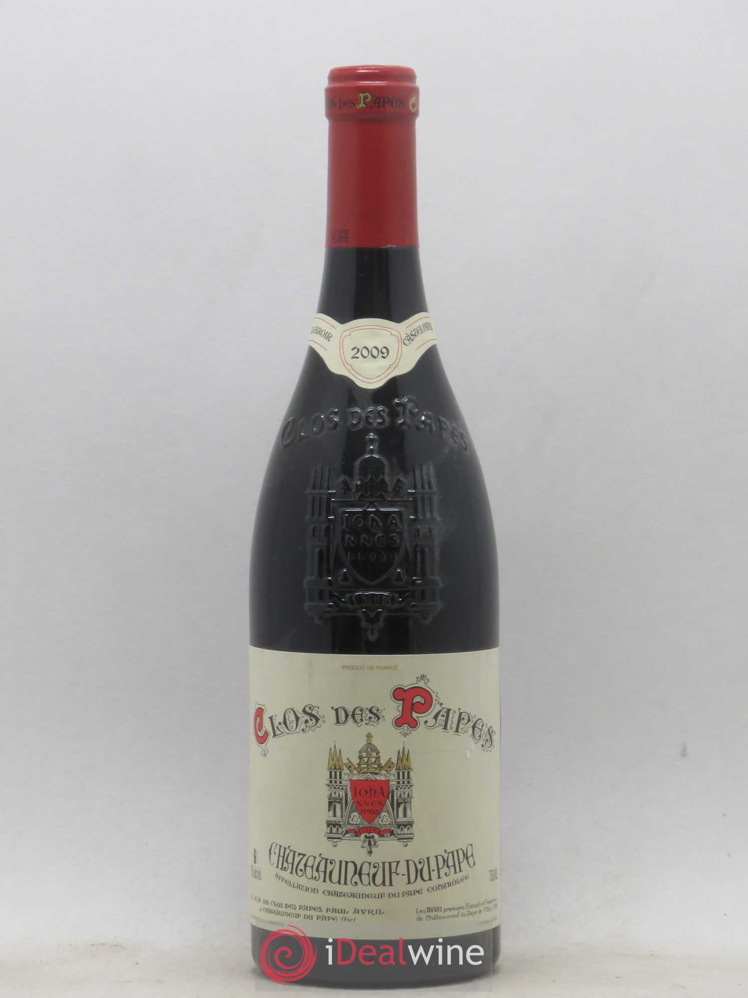 Châteauneuf-du-Pape Clos des Papes - Paul Avril 2009 - Lot de 1 bouteille - 0