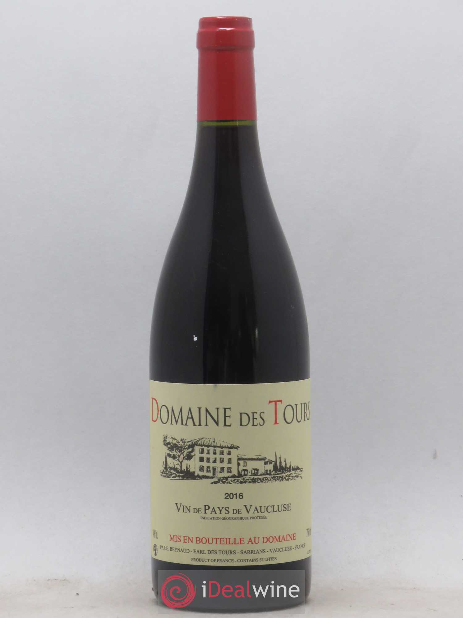 Vaucluse (Vin de Pays de Vaucluse) Domaine des Tours Emmanuel Reynaud 2016 - Posten von 1 Flasche - 0