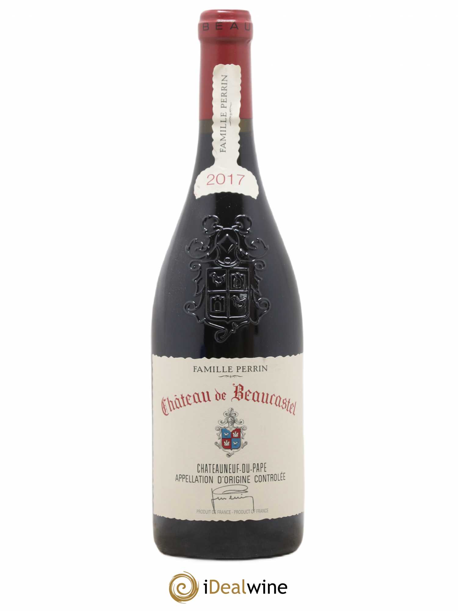 Châteauneuf-du-Pape Château de Beaucastel Famille Perrin 2017 - Lot de 1 bouteille - 0