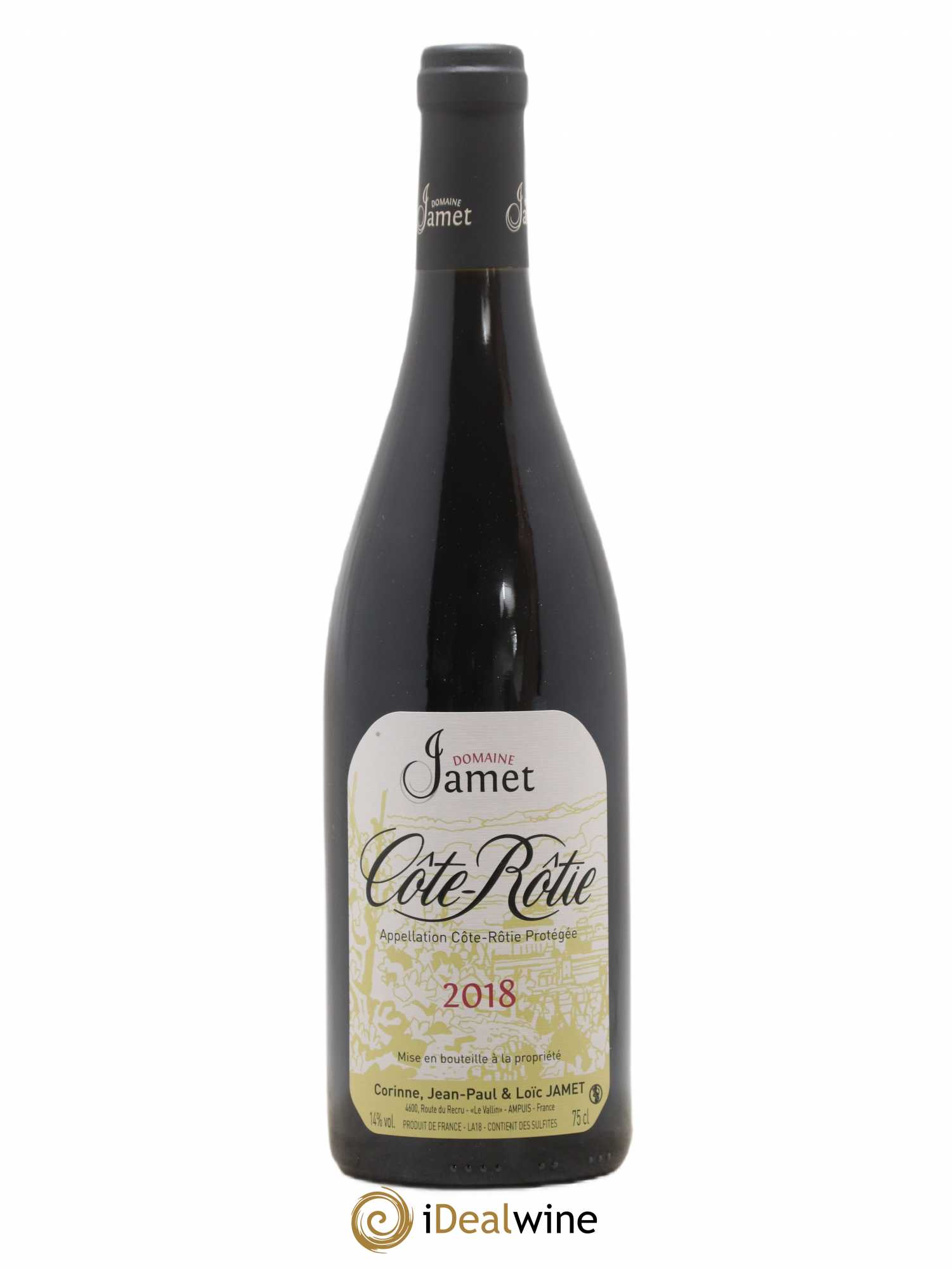 Côte-Rôtie Jamet (Domaine) 2018 - Lot de 1 bouteille - 0