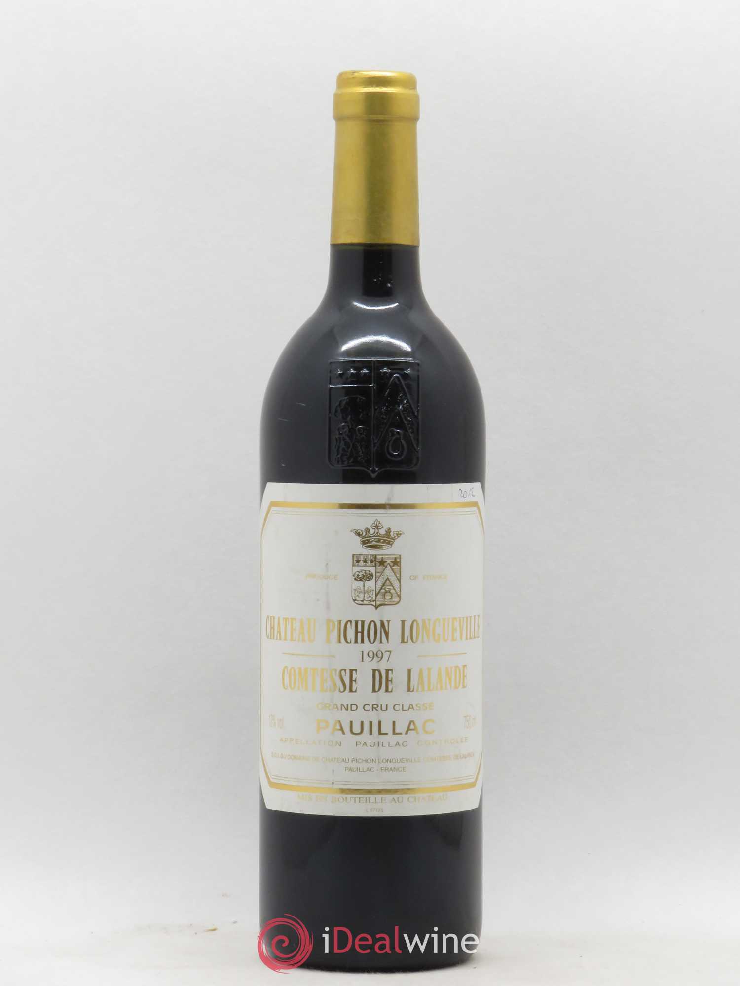 Château Pichon Longueville Comtesse de Lalande 2ème Grand Cru Classé 1997 - Lot de 1 bouteille - 0