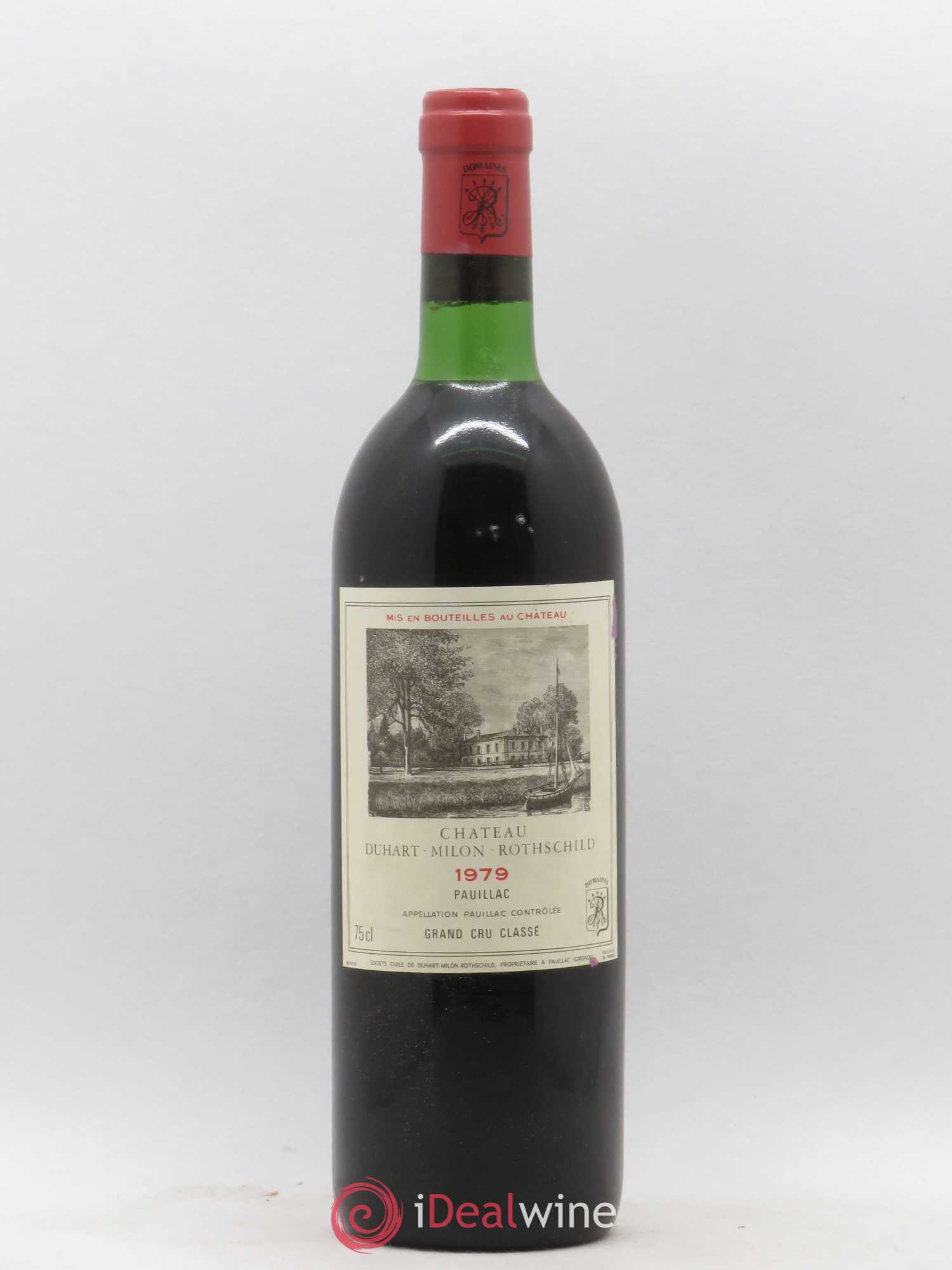 Château Duhart-Milon 4ème Grand Cru Classé 1979 - Lot de 1 bouteille - 0