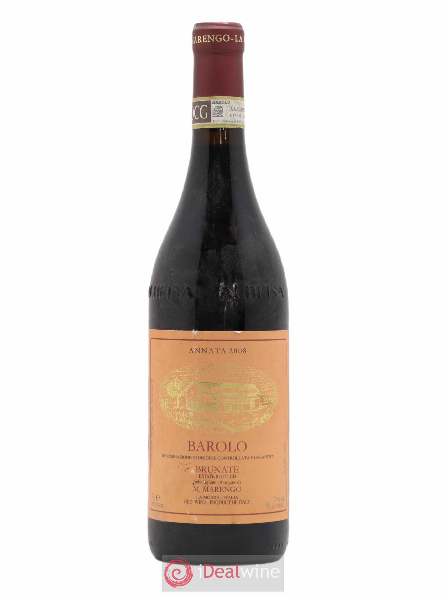 Barolo Brunate Marengo 2008 - Lot de 1 bouteille - 0