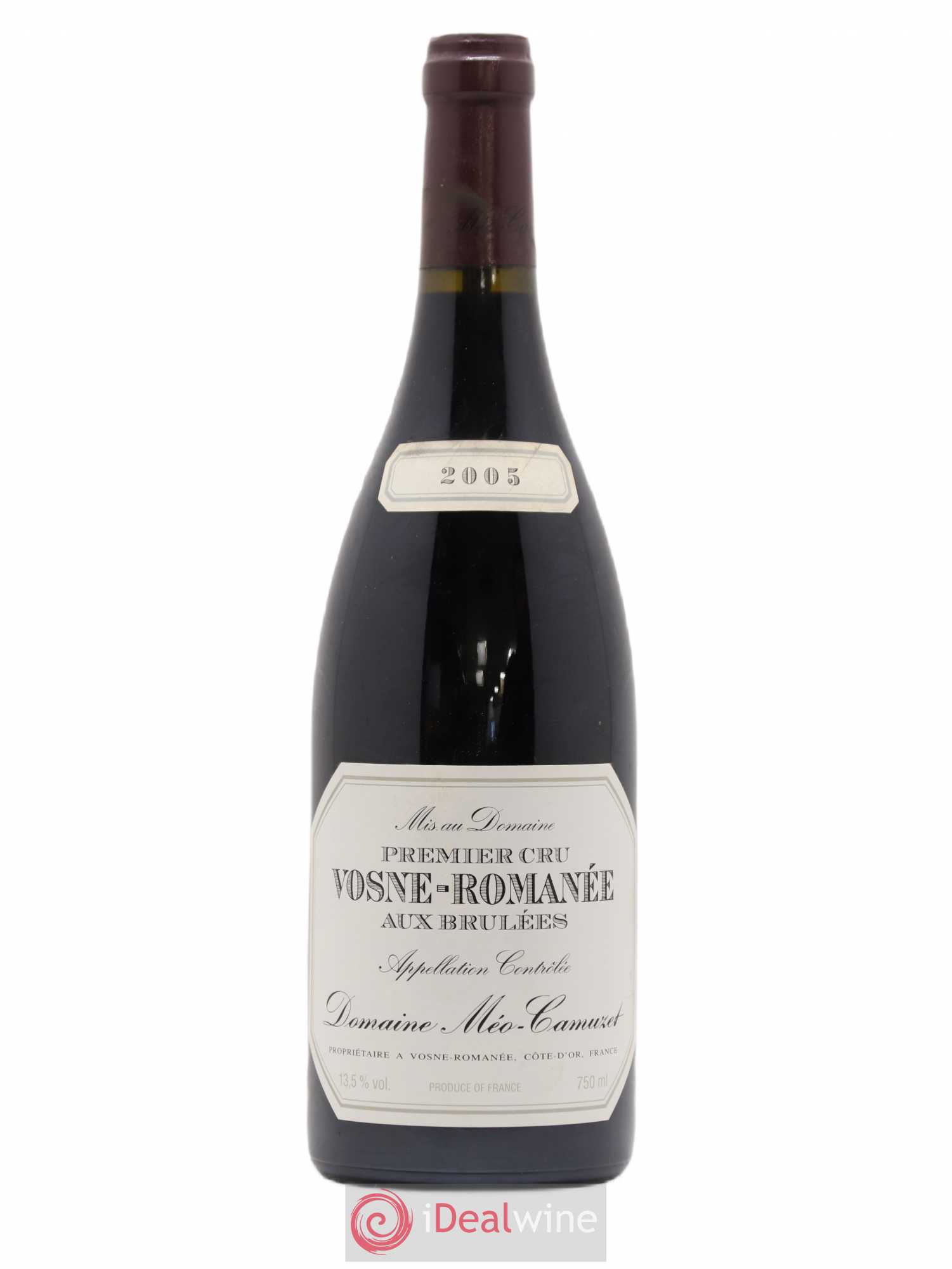 Vosne-Romanée 1er Cru Aux Brûlées Méo-Camuzet (Domaine) 2005 - Lot de 1 bouteille - 0