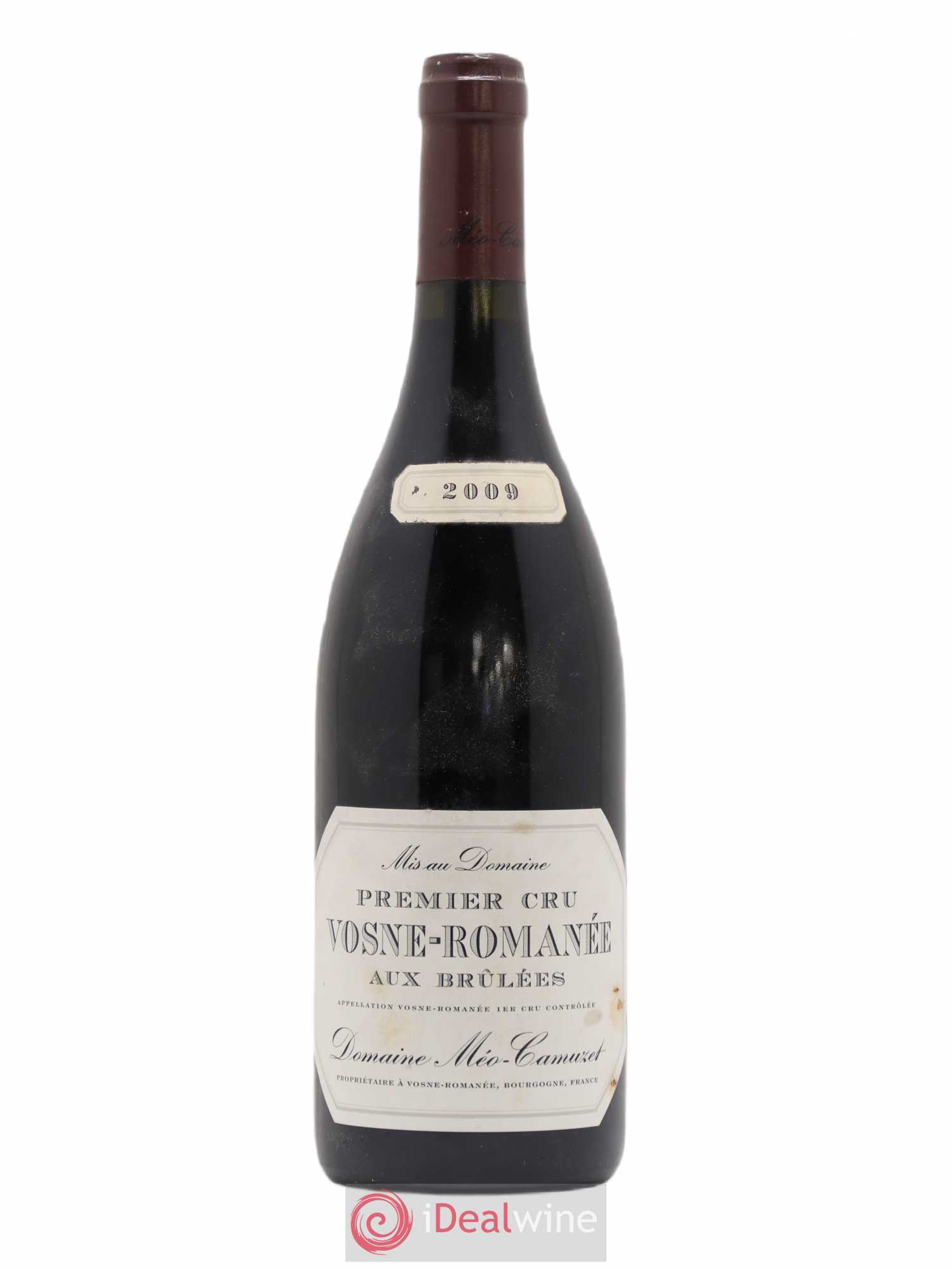 Vosne-Romanée 1er Cru Aux Brûlées Méo-Camuzet (Domaine) 2009 - Lot de 1 bouteille - 0