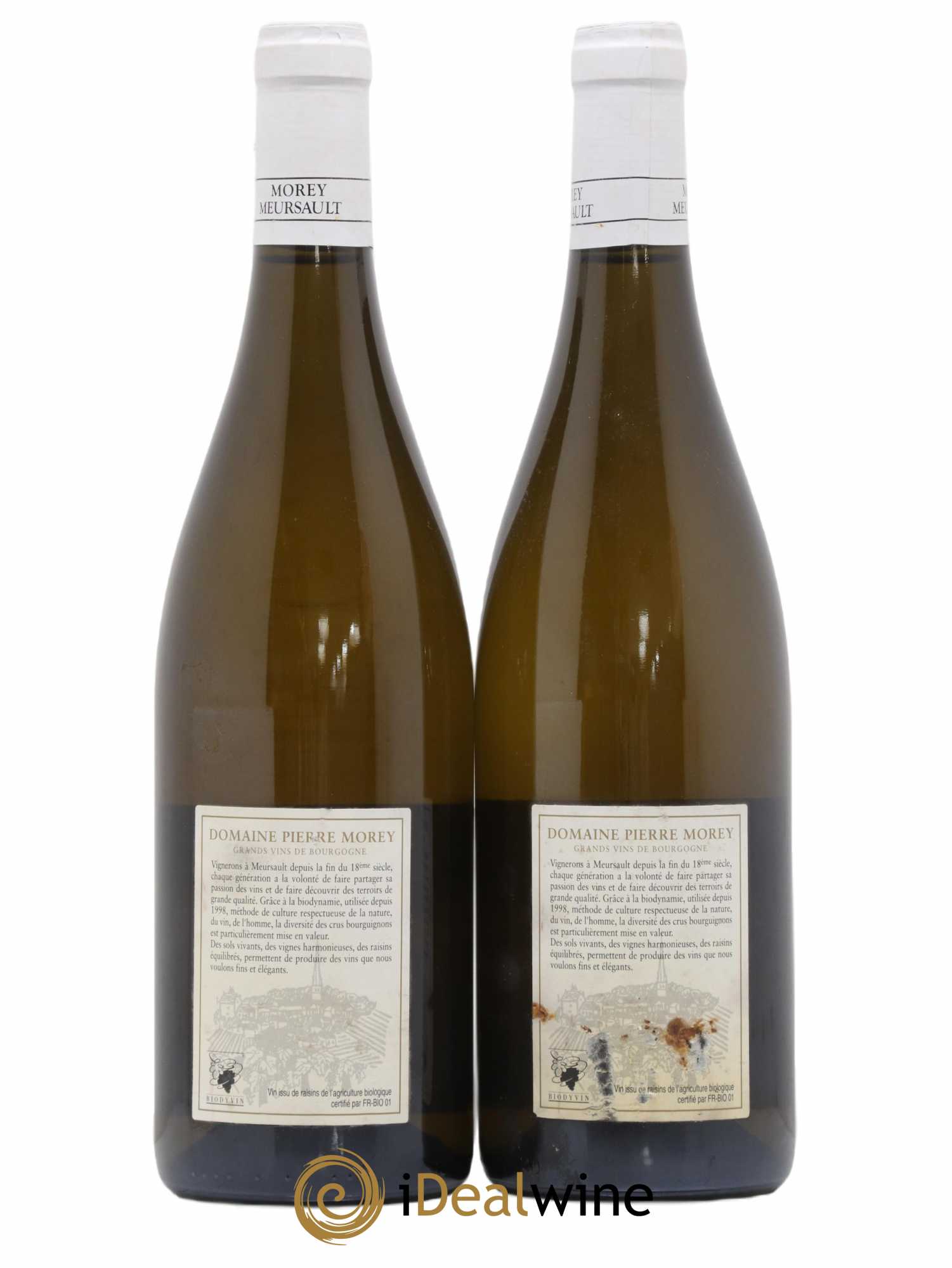 Meursault 1er Cru Perrières Pierre Morey (Domaine) 2010 - Lot de 2 bouteilles - 1