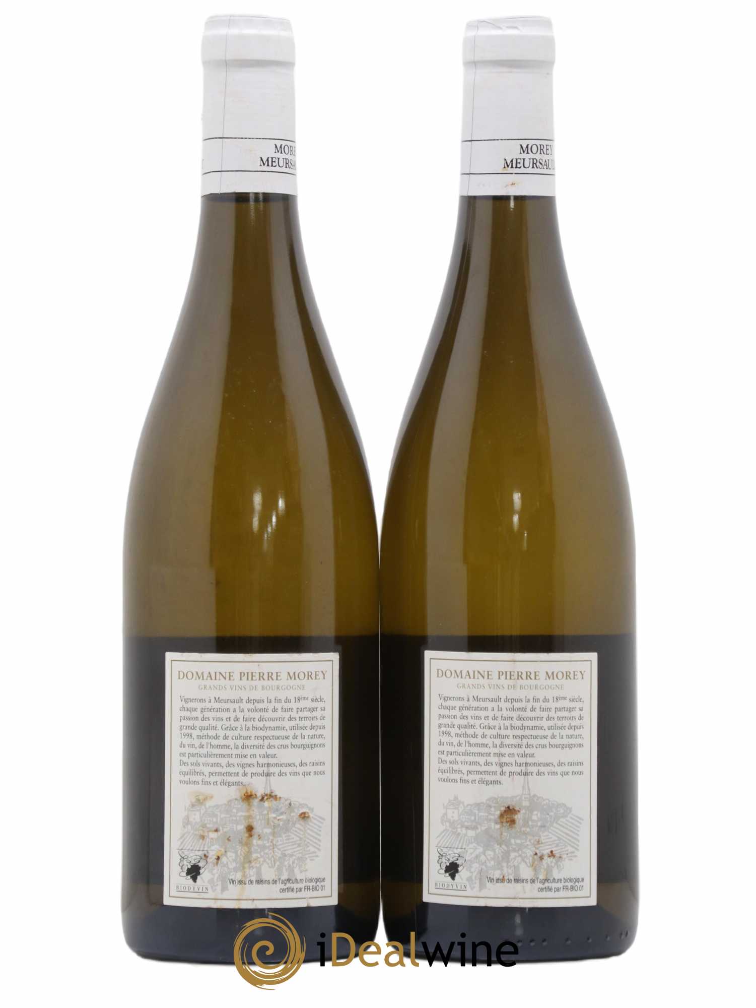 Meursault 1er Cru Perrières Pierre Morey (Domaine) 2011 - Lot de 2 bouteilles - 1