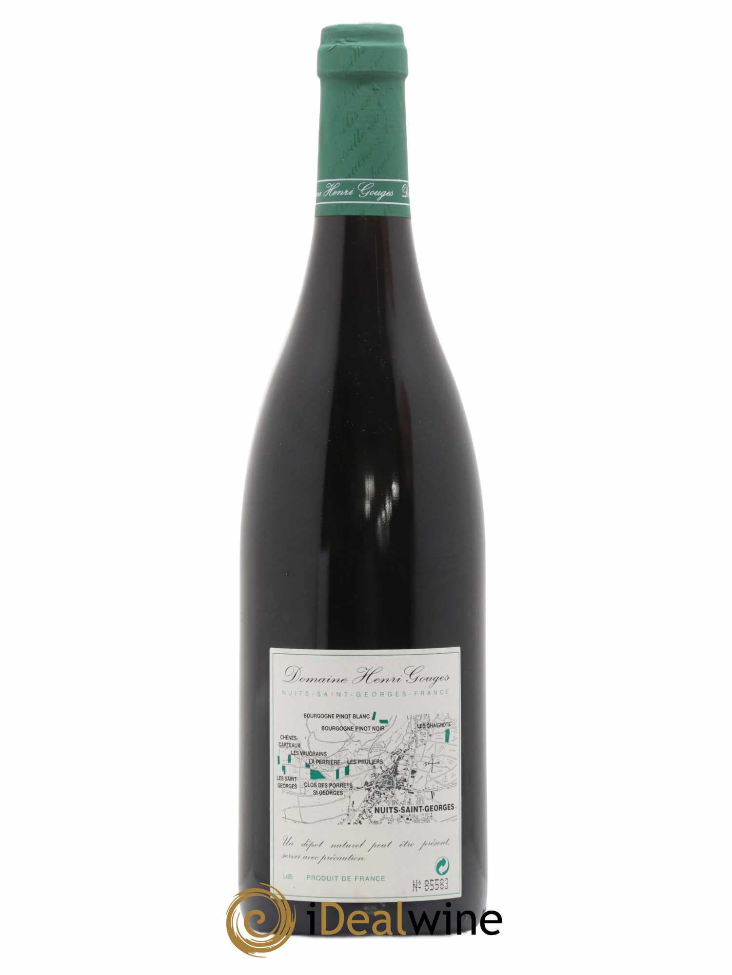 Nuits-Saint-Georges 1er Cru Les Vaucrains Henri Gouges 2002 - Lot de 1 bouteille - 1