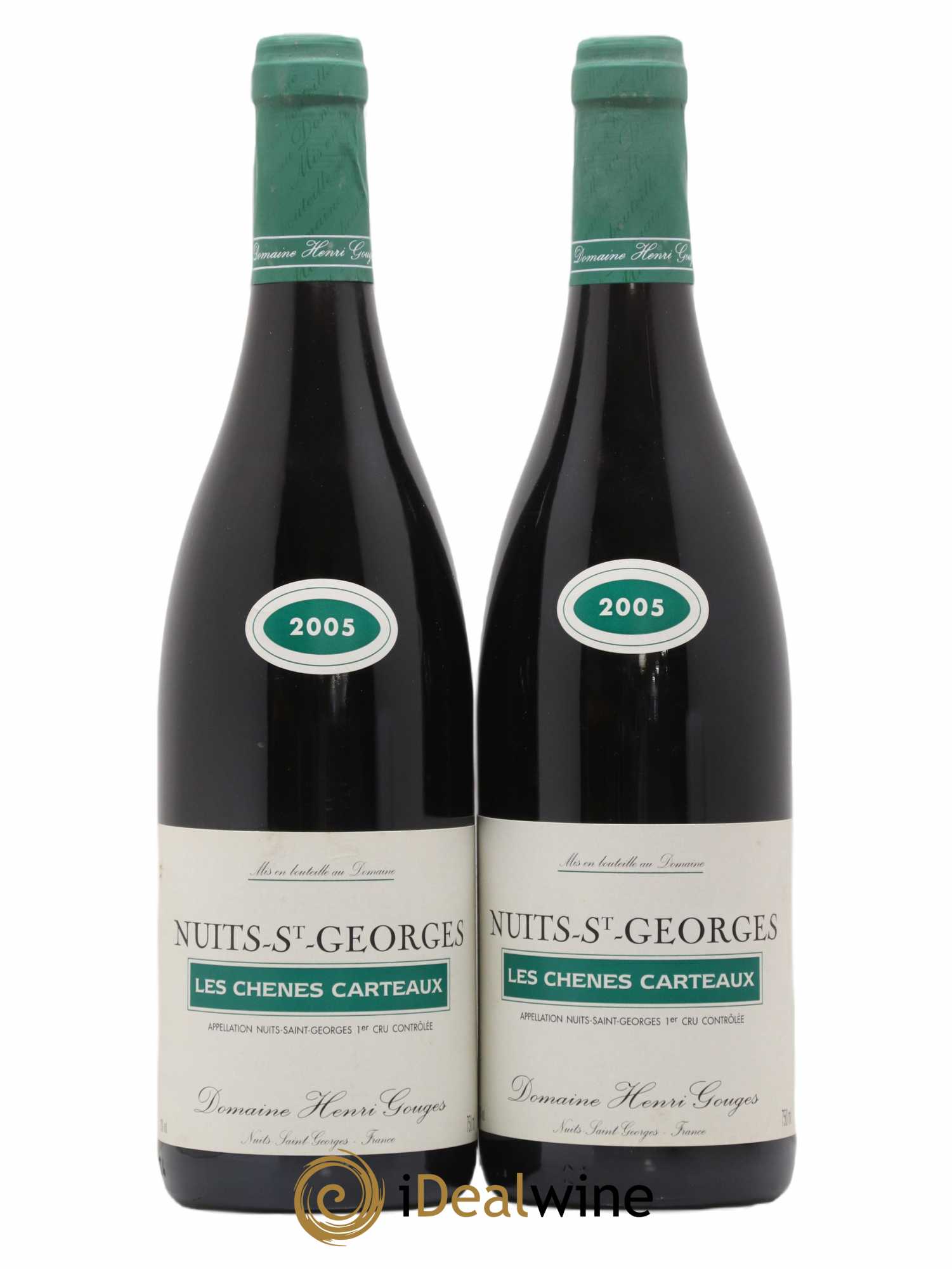 Nuits-Saint-Georges 1er Cru Les Chênes Carteaux Henri Gouges 2005 - Posten von 2 Flaschen - 0