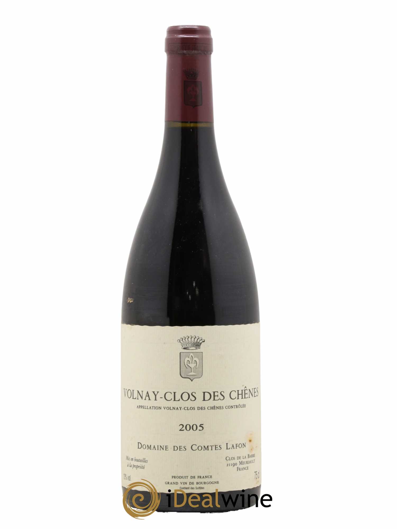 Volnay 1er Cru Clos des Chênes Comtes Lafon (Domaine des) 2005 - Lot de 1 bouteille - 0