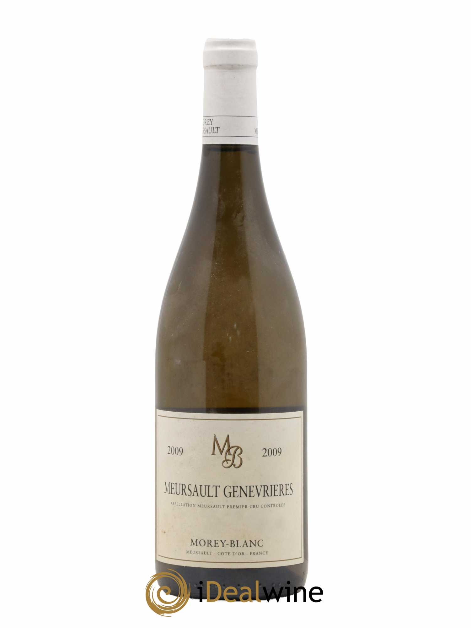 Meursault 1er Cru Genevrières Morey-Blanc 2009 - Lot de 1 bouteille - 0