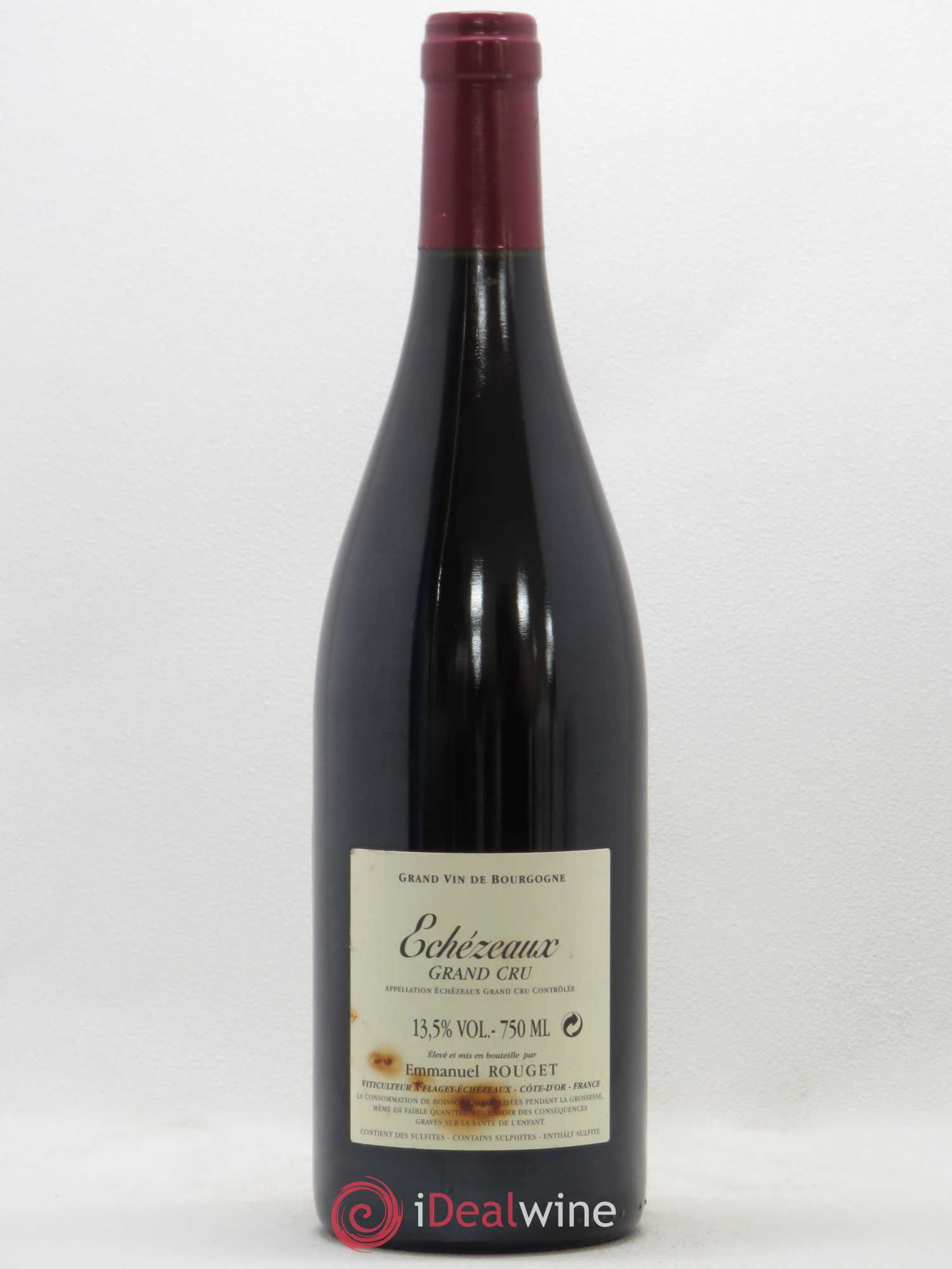 Echezeaux Grand Cru Emmanuel Rouget 2009 - Lot de 1 bouteille - 1