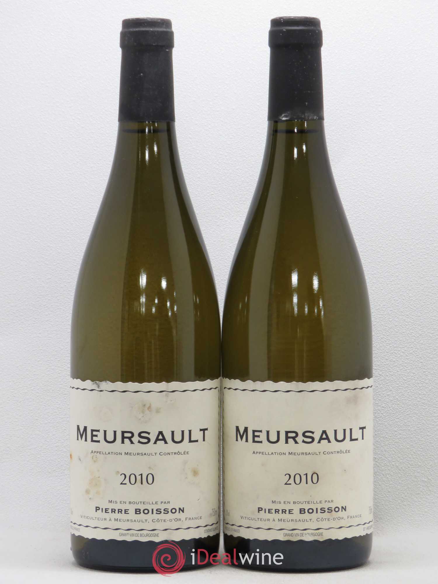 Meursault Pierre Boisson (Domaine) 2010 - Lot de 2 bouteilles - 0