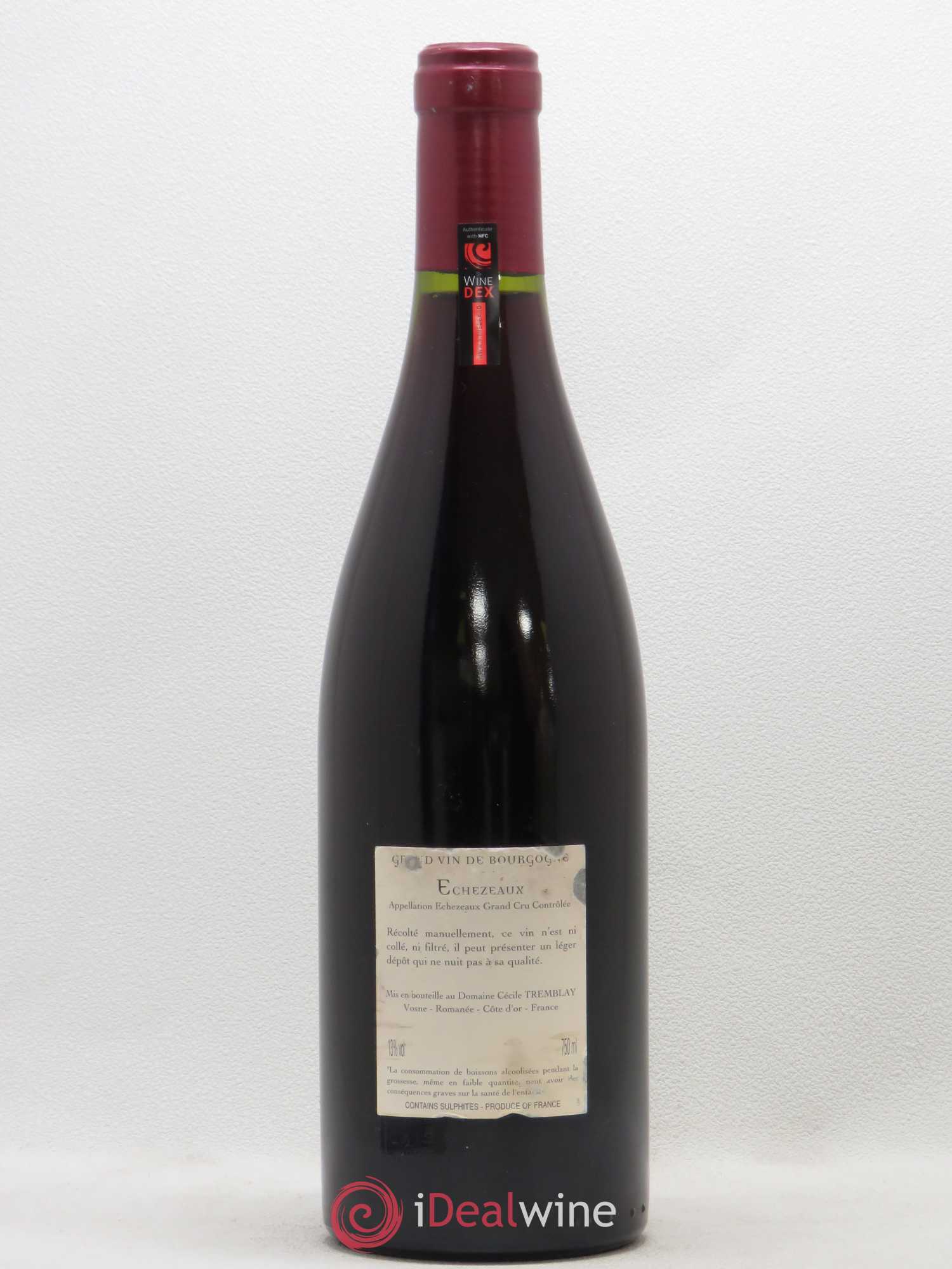 Echezeaux Grand Cru du dessus Cécile Tremblay 2006 - Lot de 1 bouteille - 1