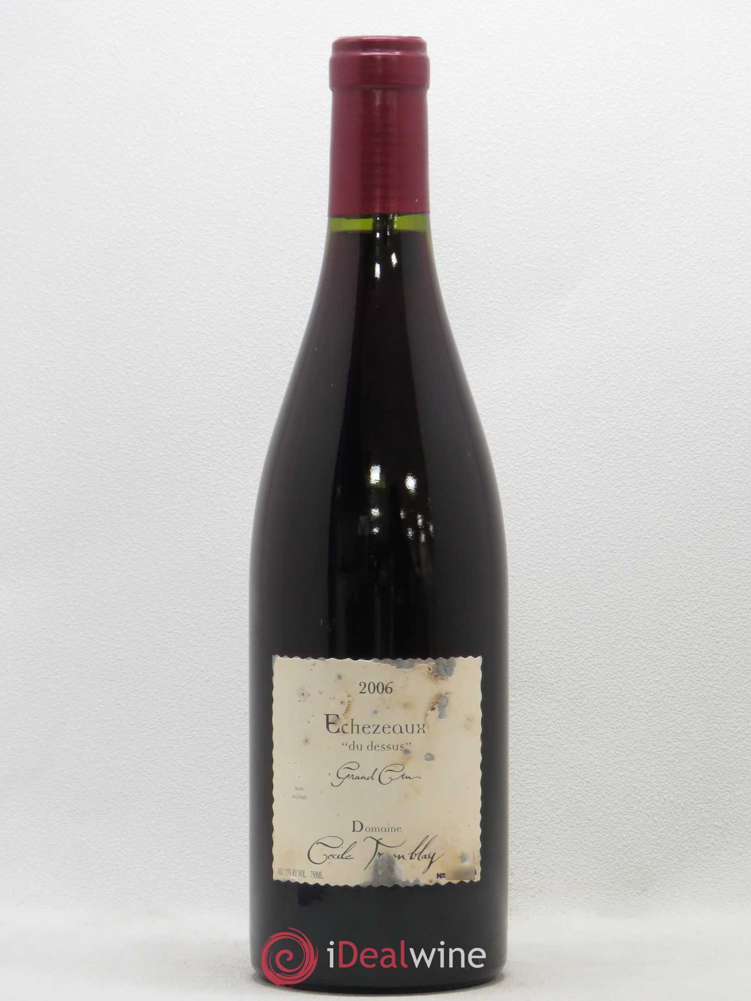 Echezeaux Grand Cru du dessus Cécile Tremblay 2006 - Lot de 1 bouteille - 0