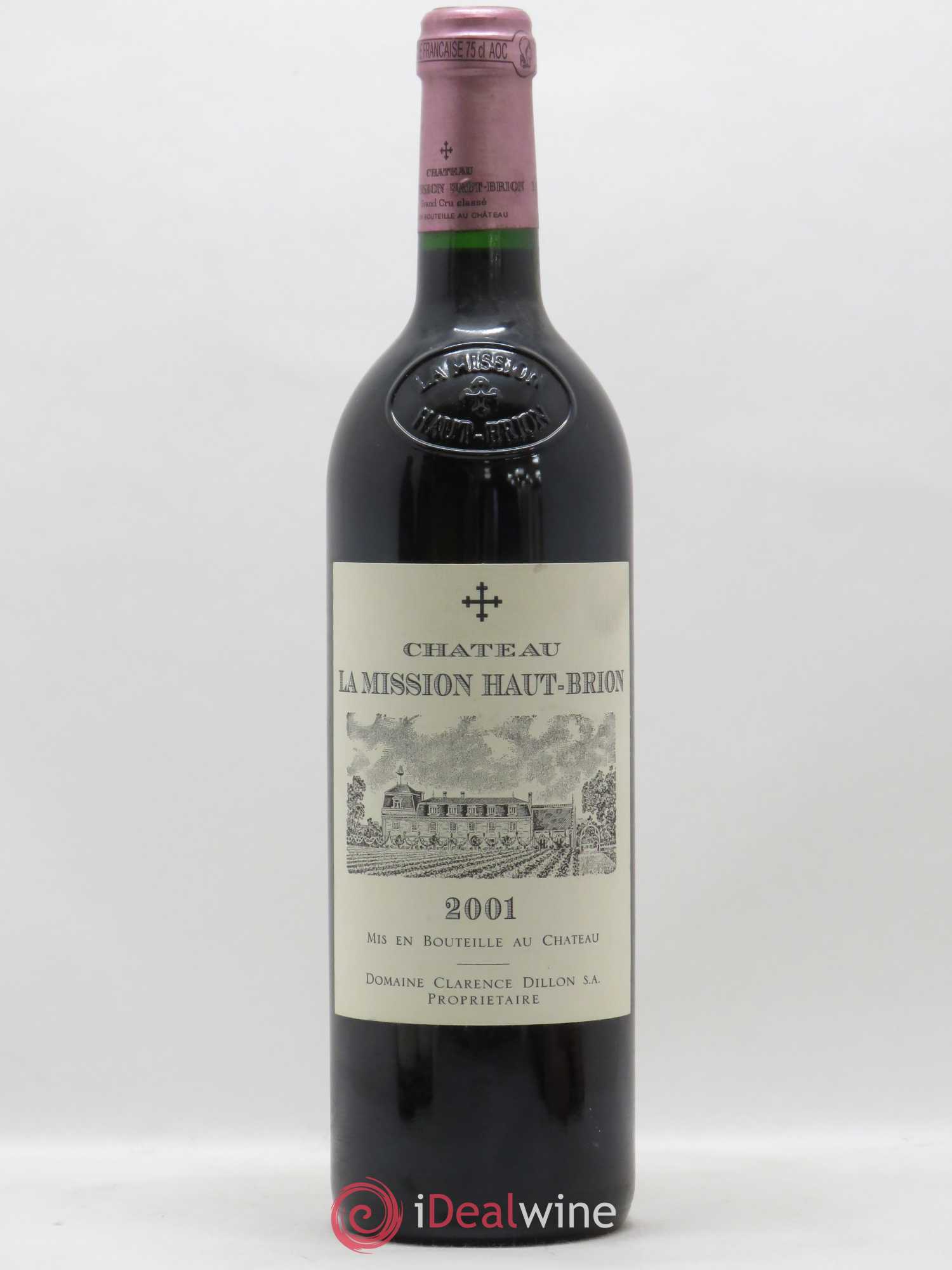 Château la Mission Haut-Brion Cru Classé de Graves 2001 - Lot de 1 bouteille - 0