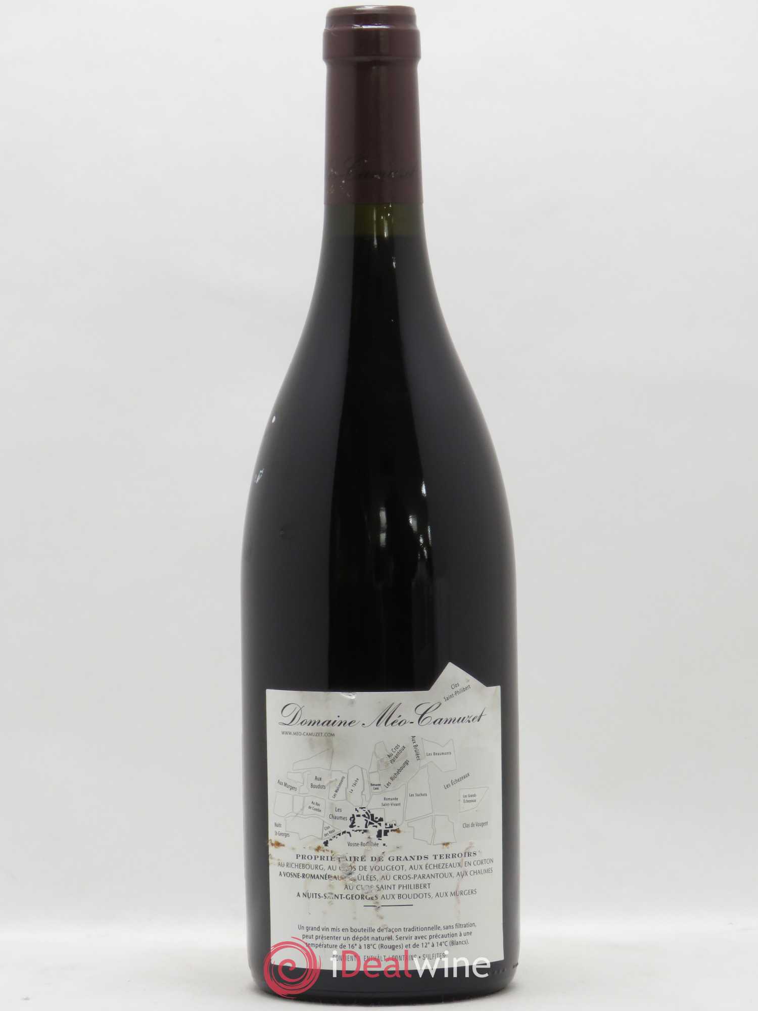 Vosne-Romanée 1er Cru Les Chaumes Méo-Camuzet (Domaine) 2010 - Lot de 1 bouteille - 1