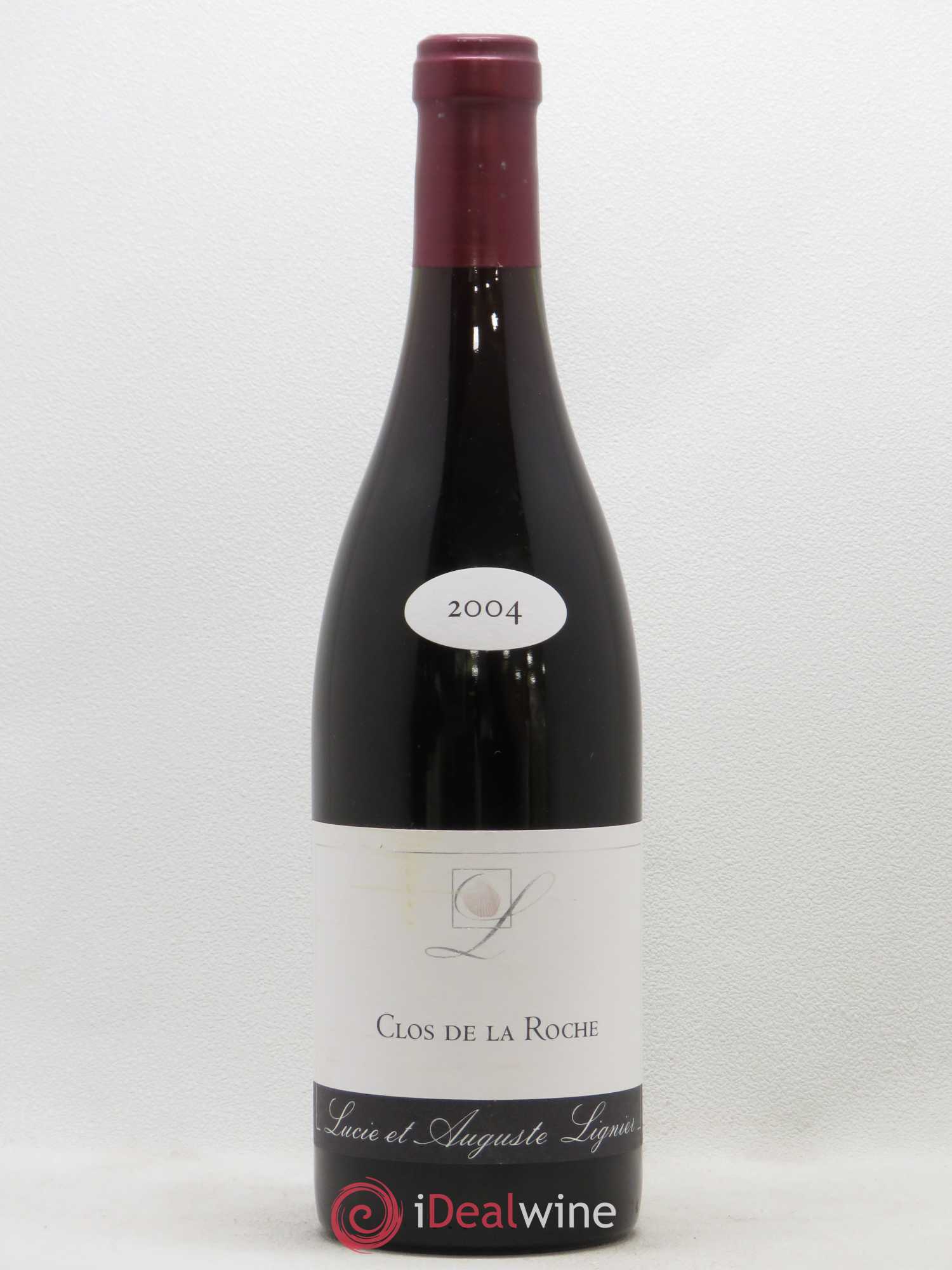 Clos de la Roche Grand Cru Lucie et Auguste Lignier 2004 - Lot de 1 bouteille - 0