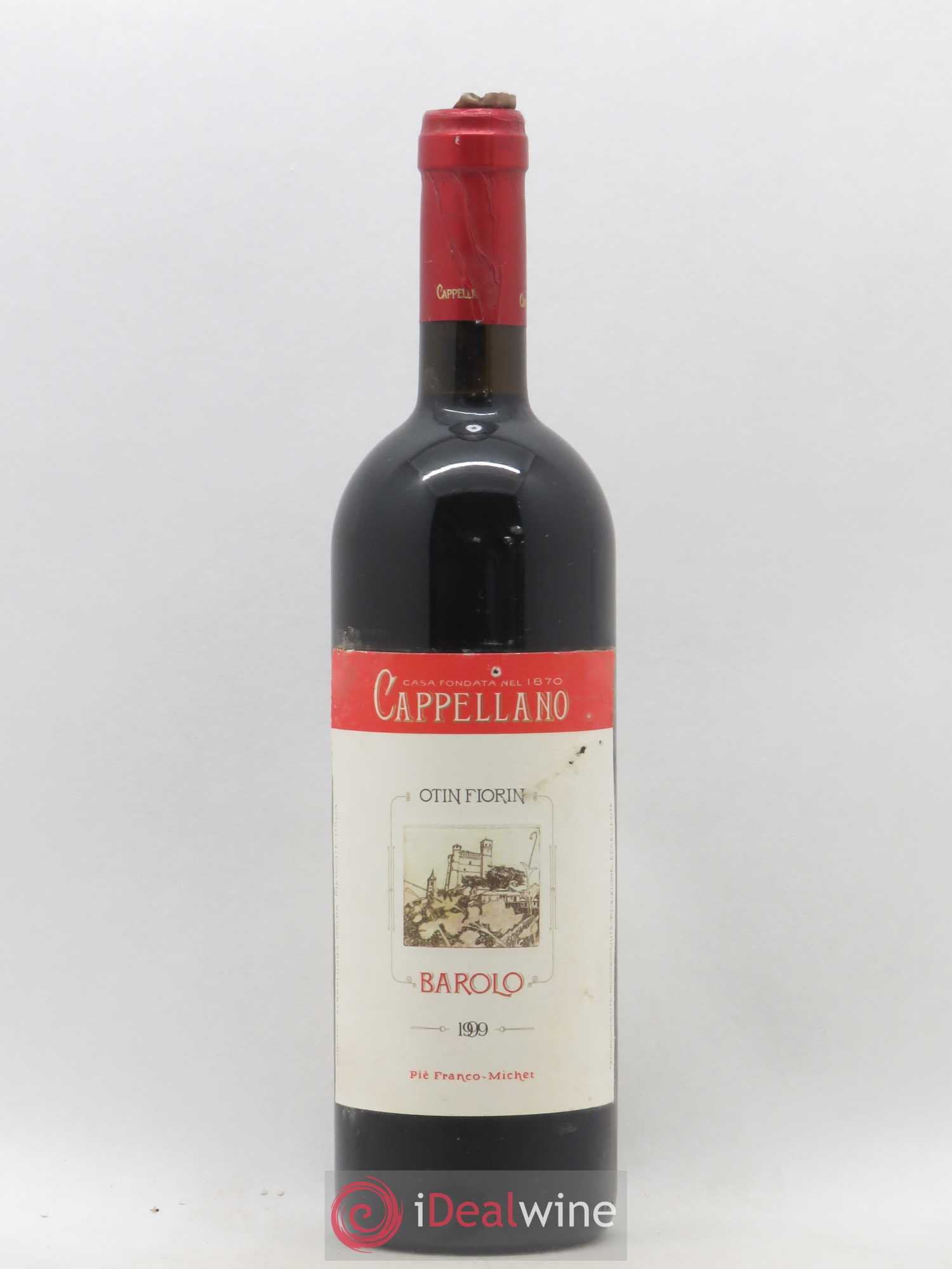 Barolo DOCG Pié Franco Cappellano 1999 - Lot de 1 bouteille - 0
