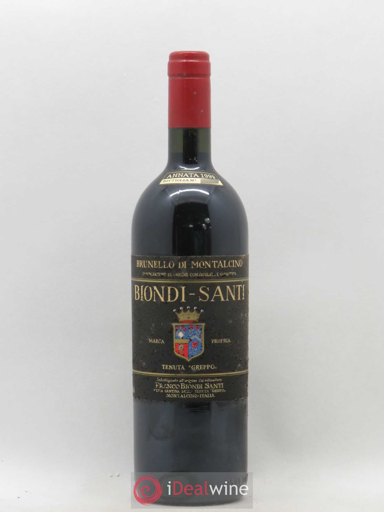 Brunello di Montalcino DOCG Riserva Biondi-Santi Tenuta Greppo 1999 - Lotto di 1 bottiglia - 0