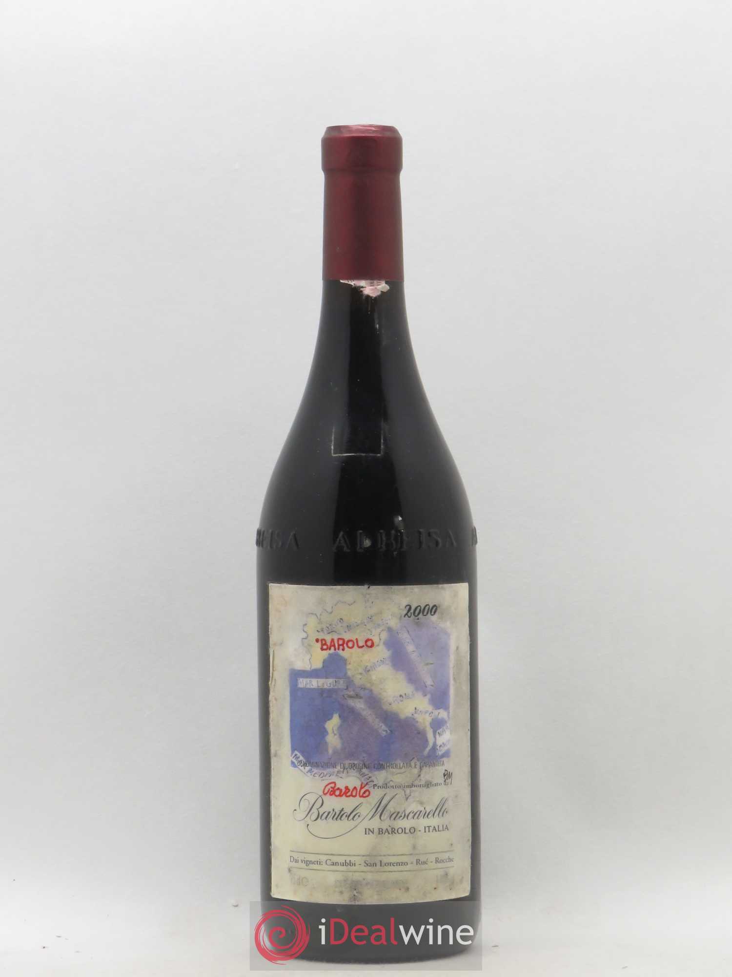Barolo DOCG Bartolo Mascarello 2000 - Lot de 1 bouteille - 0