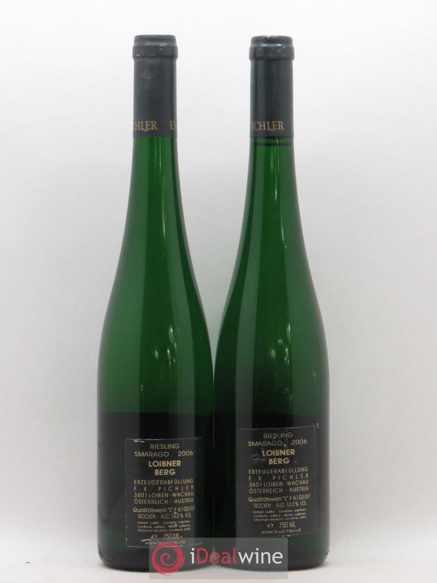 Riesling F.X. Pichler Loibner Berg Smaragd 2006 - Posten von 2 Flaschen - 1