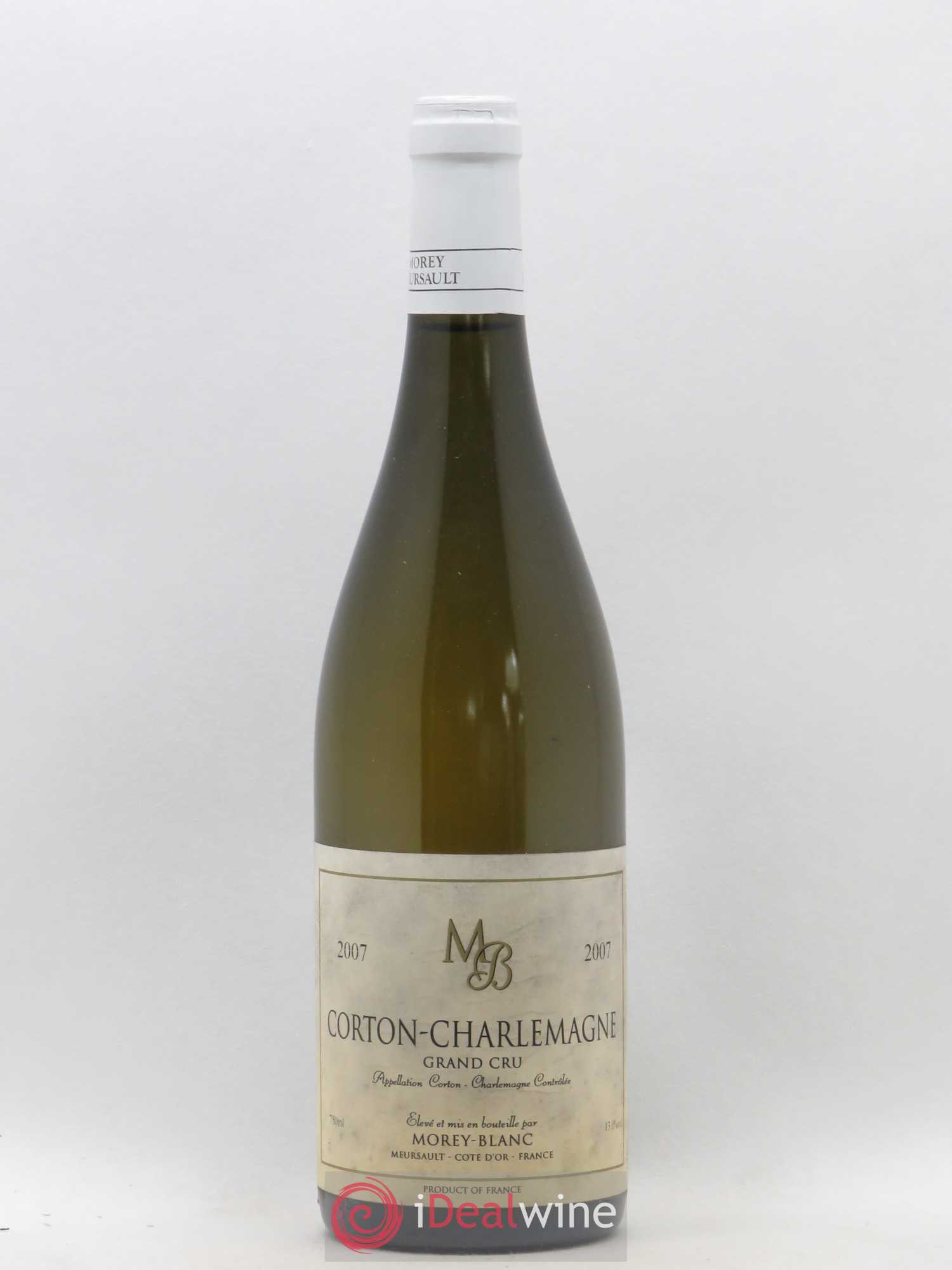 Corton-Charlemagne Grand Cru Morey-Blanc 2007 - Lot de 1 bouteille - 0