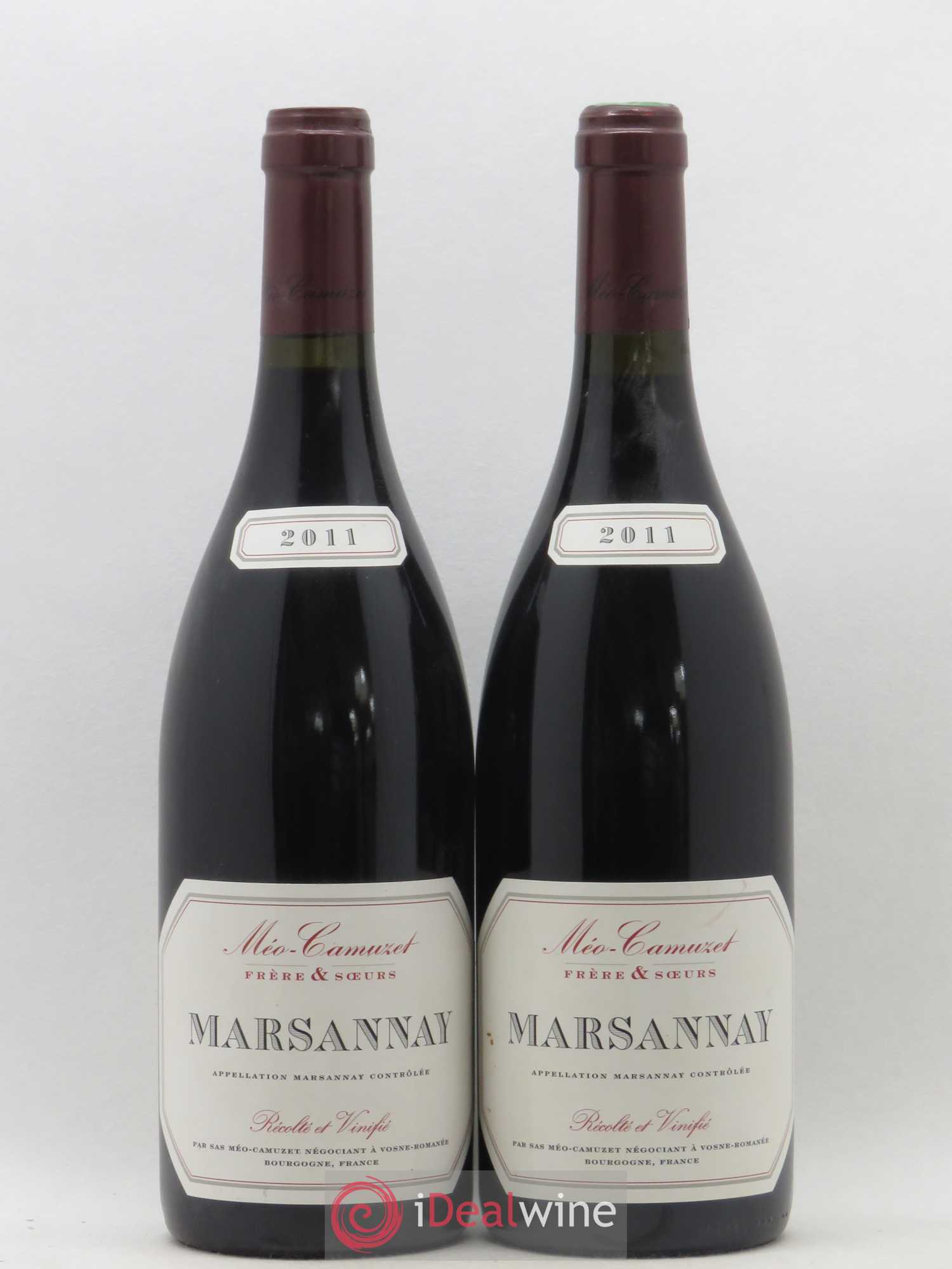 Marsannay Méo-Camuzet (Frère & Soeurs) 2011 - Lot de 2 bouteilles - 0