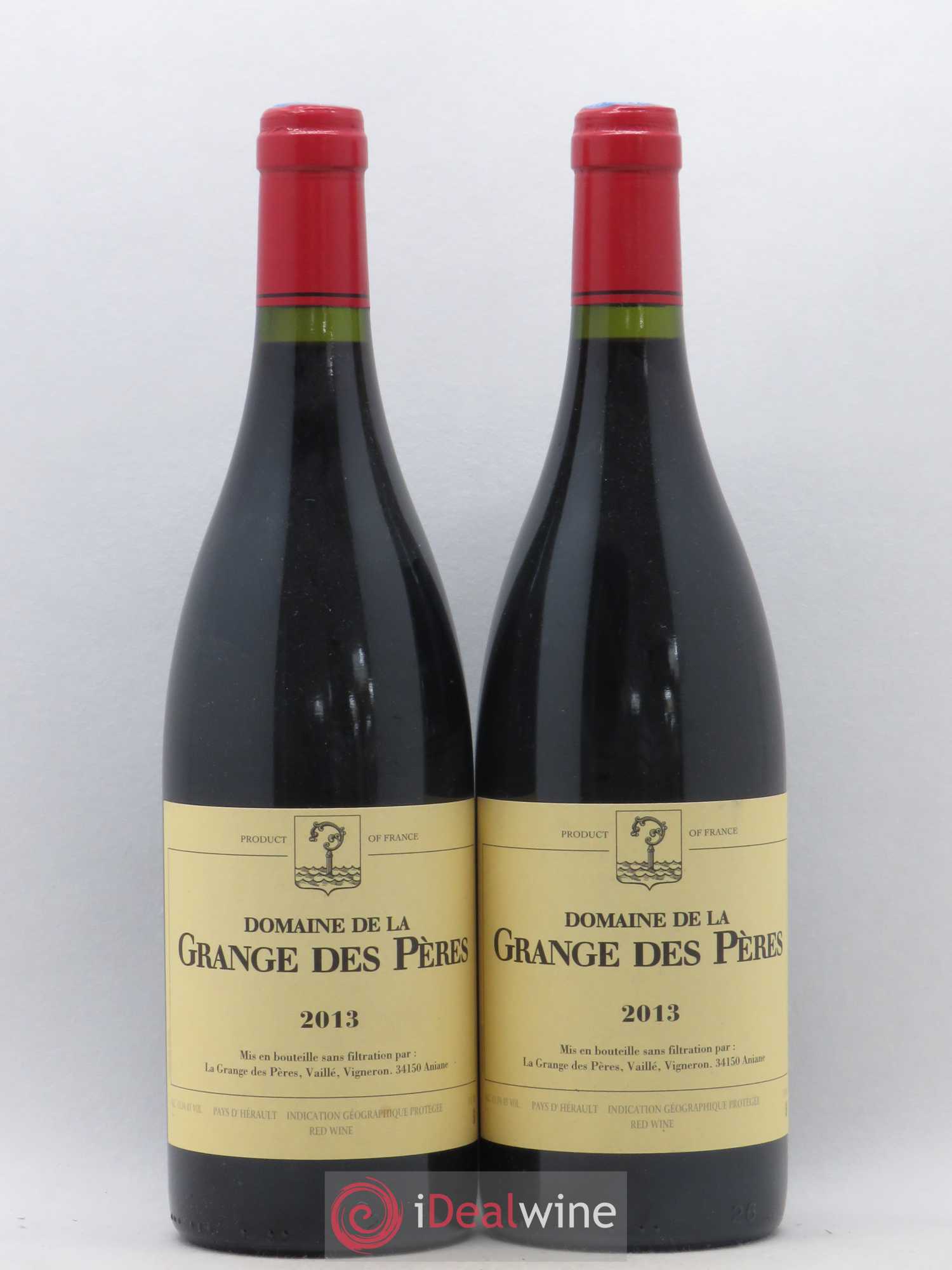Pays d'Hérault Grange des Pères Laurent Vaillé 2013 - Lot de 2 bouteilles - 0