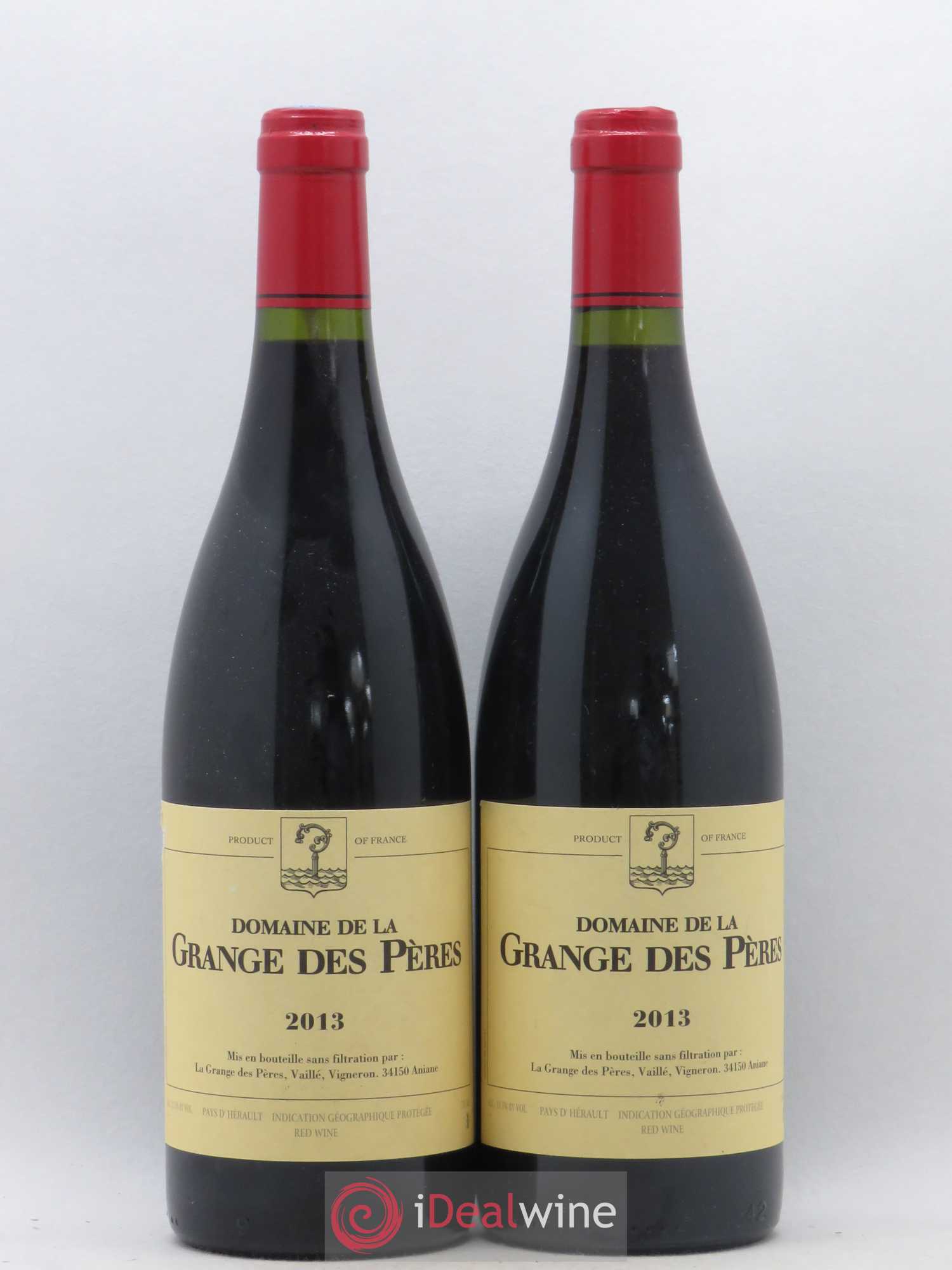 Pays d'Hérault Grange des Pères Laurent Vaillé 2013 - Lot de 2 bouteilles - 0