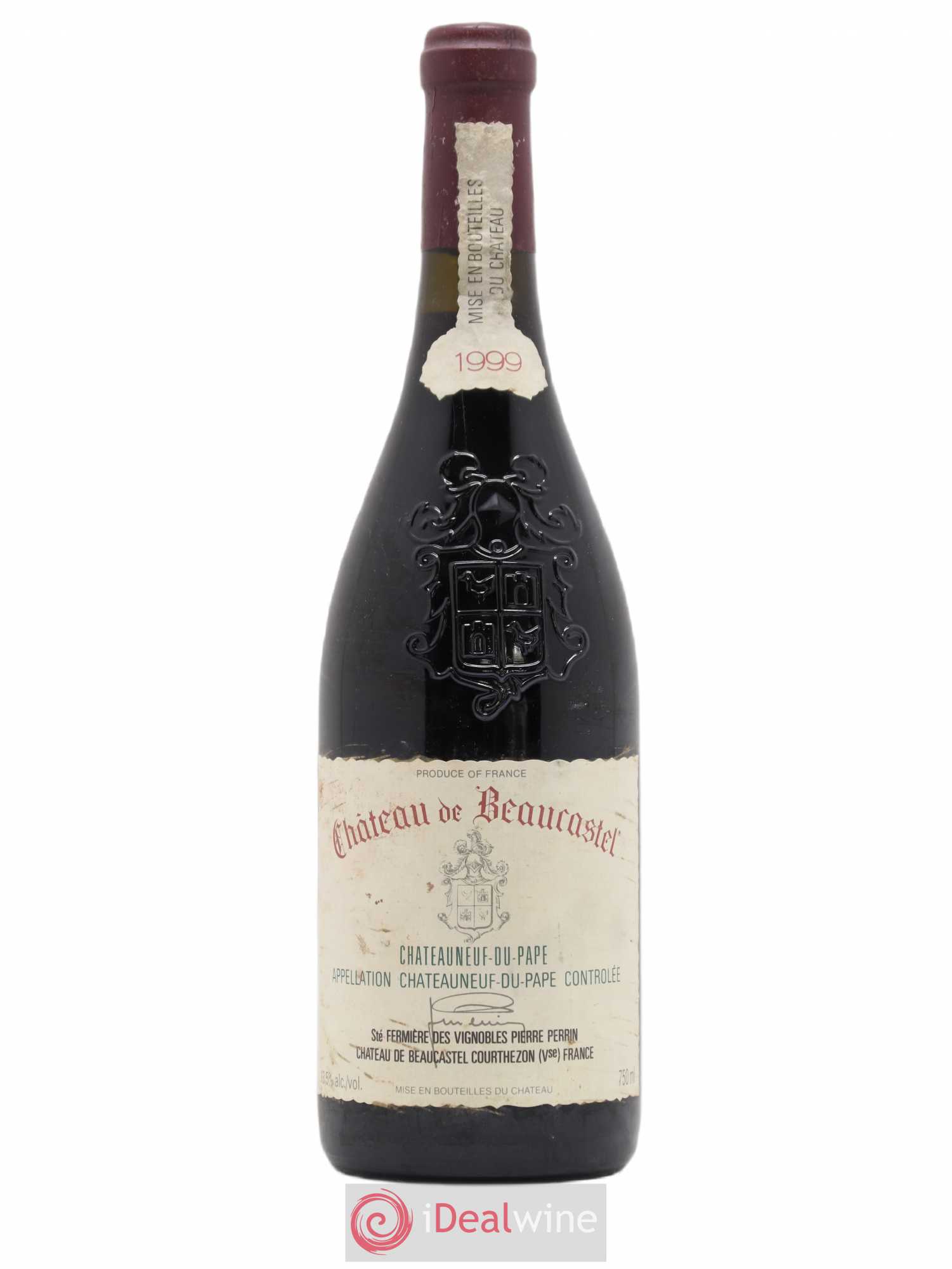 Châteauneuf-du-Pape Château de Beaucastel Famille Perrin 1999 - Lot de 1 bouteille - 0