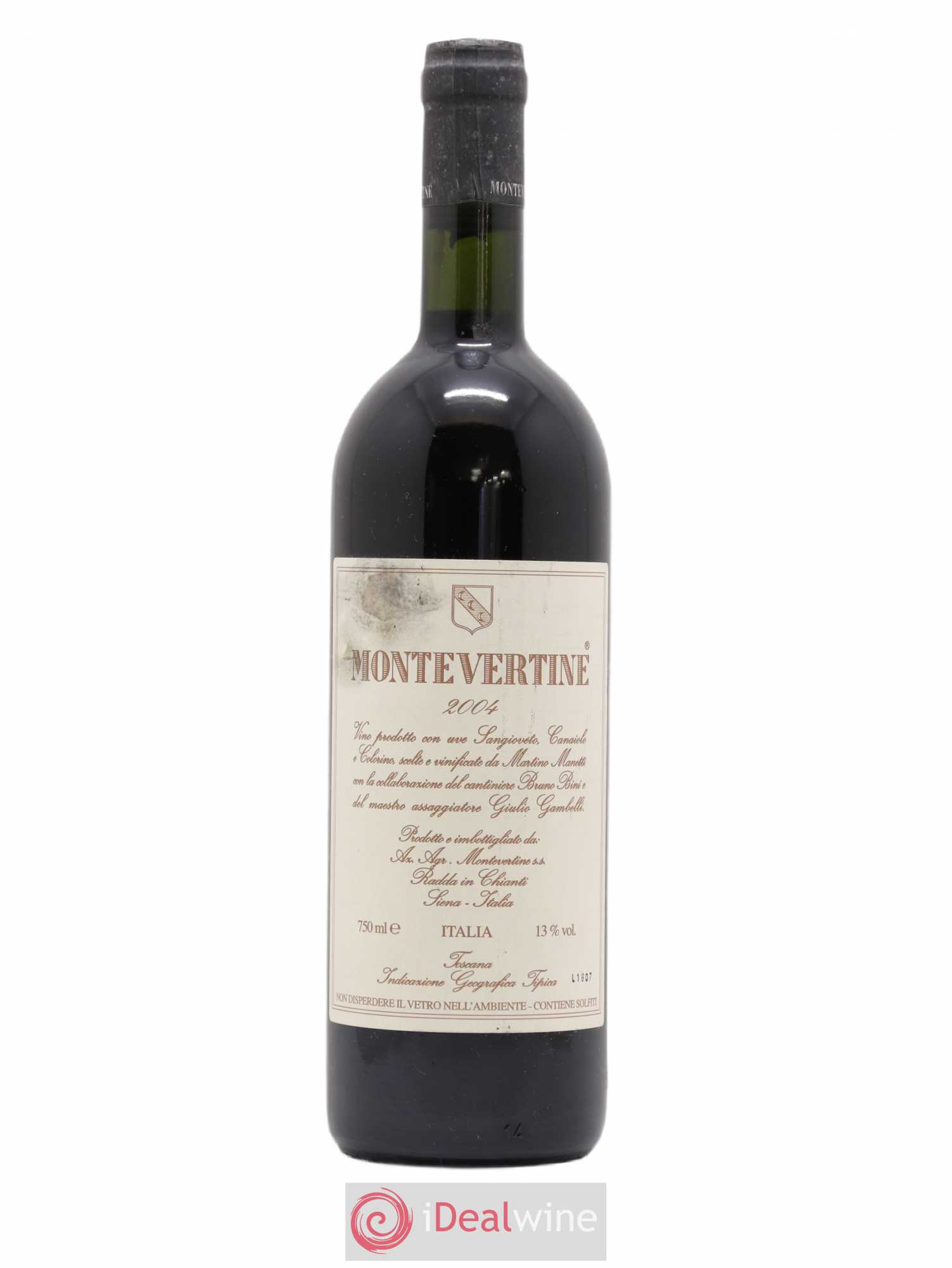 Toscana IGT Montevertine 2004 - Lot de 1 bouteille - 0