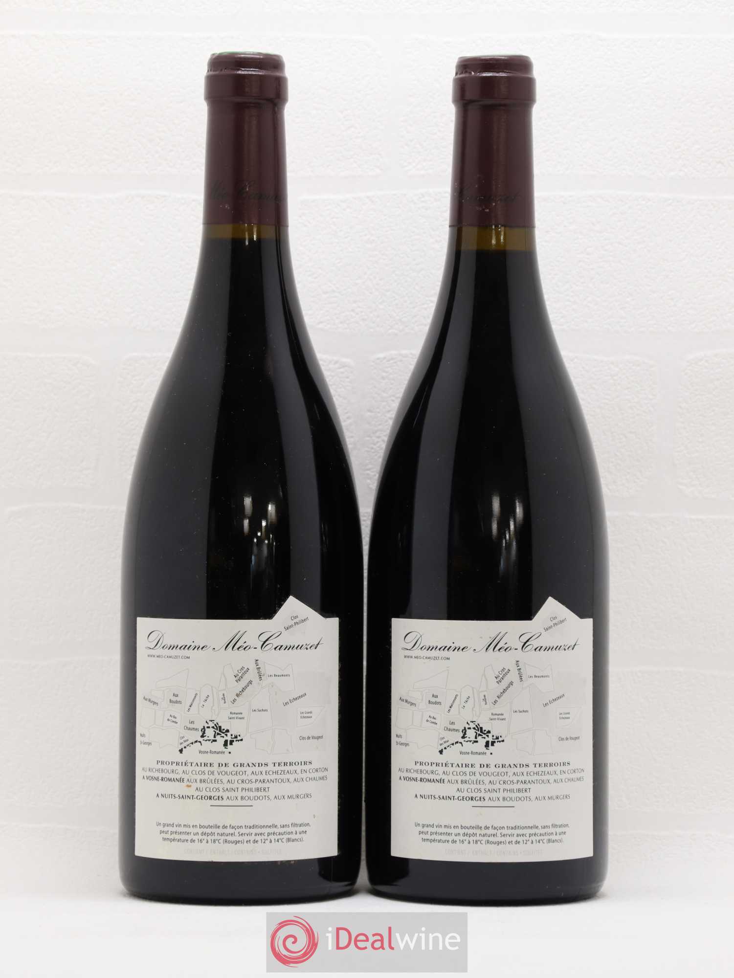 Vosne-Romanée 1er Cru Aux Brûlées Méo-Camuzet (Domaine) 2006 - Lot de 2 bouteilles - 1