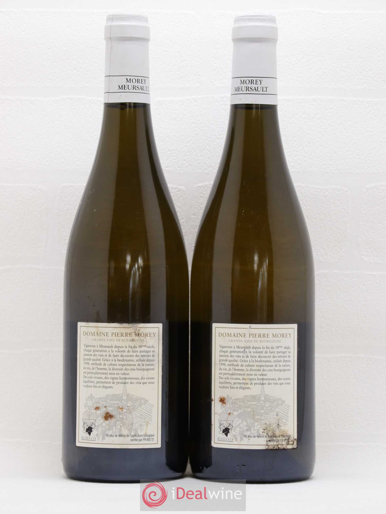Meursault 1er Cru Perrières Pierre Morey (Domaine) 2007 - Lot de 2 bouteilles - 1